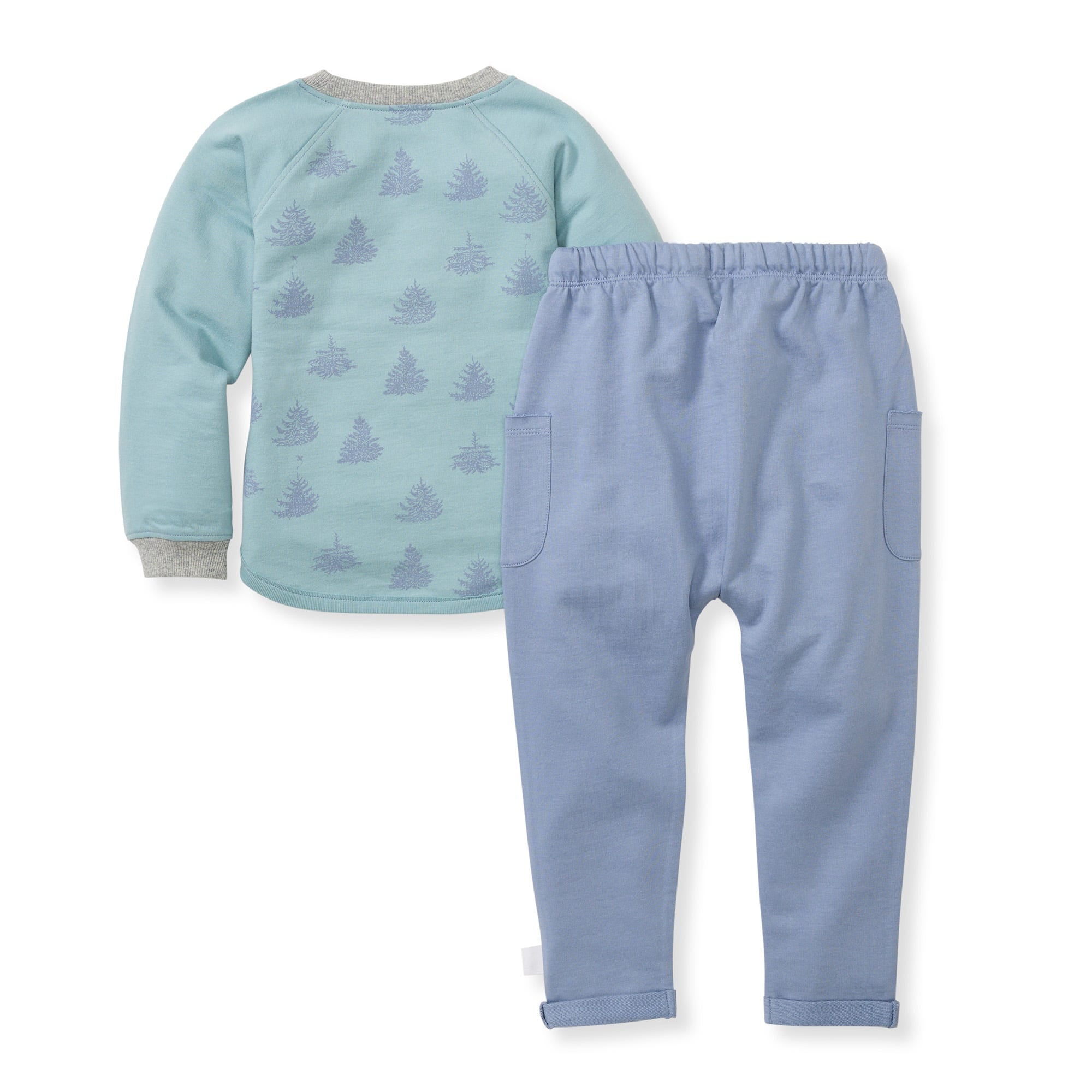 Icy Trees Boy Top and Pants Set、mySite、g9winljtr