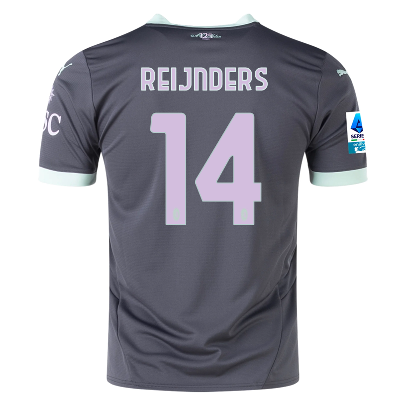 Puma AC Milan Tijjani Reijnders Third Jersey w/ Serie A Patch 24/25 (Shadow Gray/Fresh Mint)、mySite、shPuma AC Milan Tijjani Reijnders Third Jersey w/ Serie A Patch 24/25 (Shadow Gray/Fresh Mint)、mySite、glenpowelloop_name