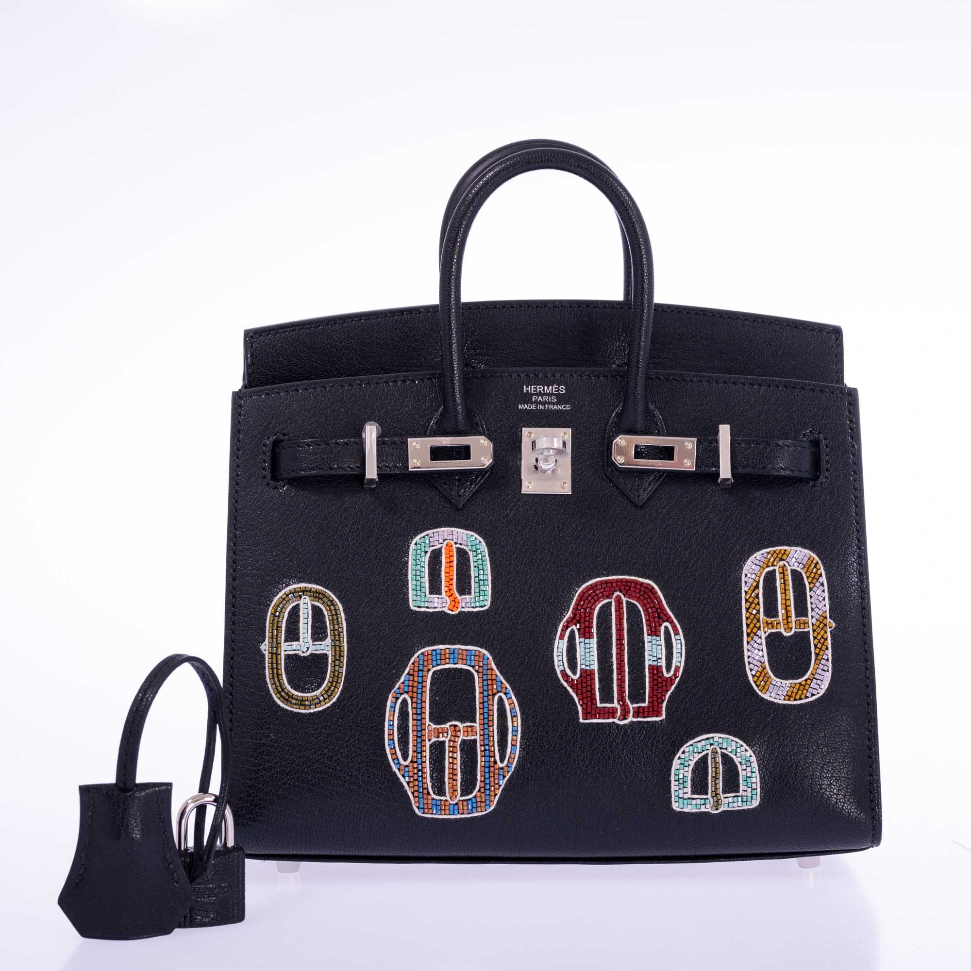 Hermès Birkin 20 Sellier Bouclerie Moderne Black Chèvre Palladium Hardware、mySite、garminoutage.com