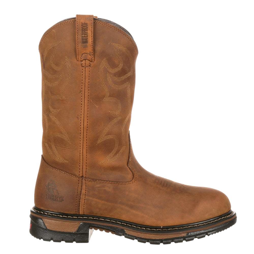 Original Ride Branson 11 Inch Waterproof Soft Toe Work Boots、mySite、gtrtttuynbv
