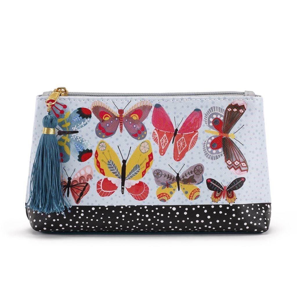 Cosmetic Bags with Tassles Butterflies and Polka Dots and Floral Prints-Gorgeous!、mySite、g9winljtr