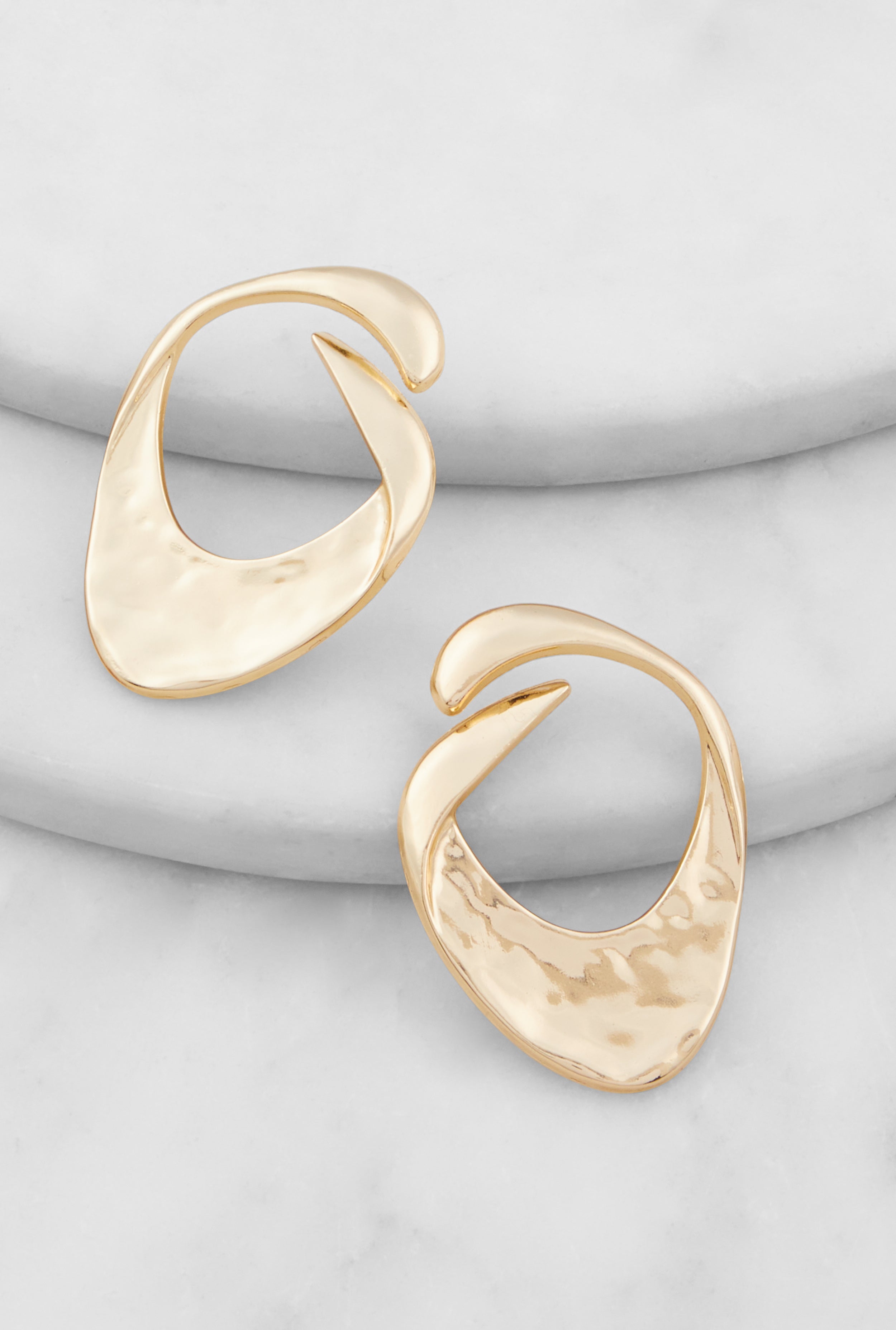 Asymmetrical Drop Earrings、mySite、camillekostekn