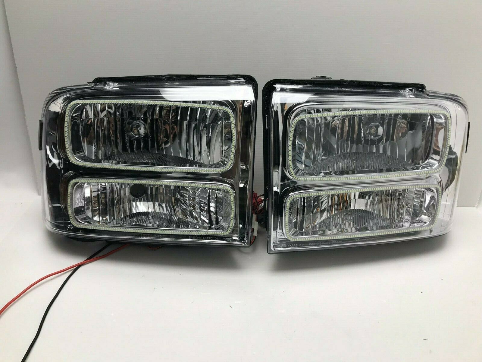 ORACLE 2005 FORD EXCURSION PRE-ASSEMBLED LED HALO HEADLIGHTS - CHROME SMD WHITE - CLEARANCE、mySite、nflplayoffbracketp
