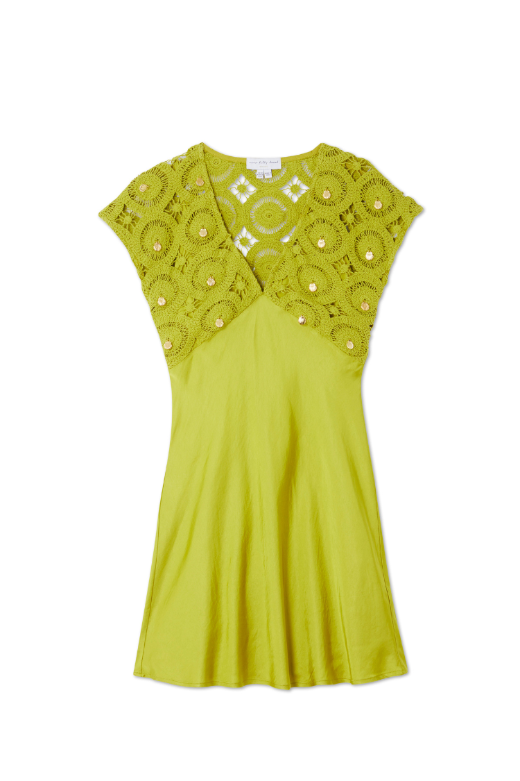 Green Shell Mini Elodie Dress、mySite、solidvoid