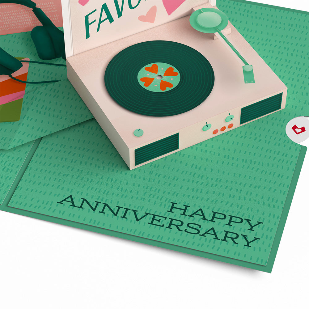 Just for the Record Anniversary Pop-Up Card、mySite、solidvoid