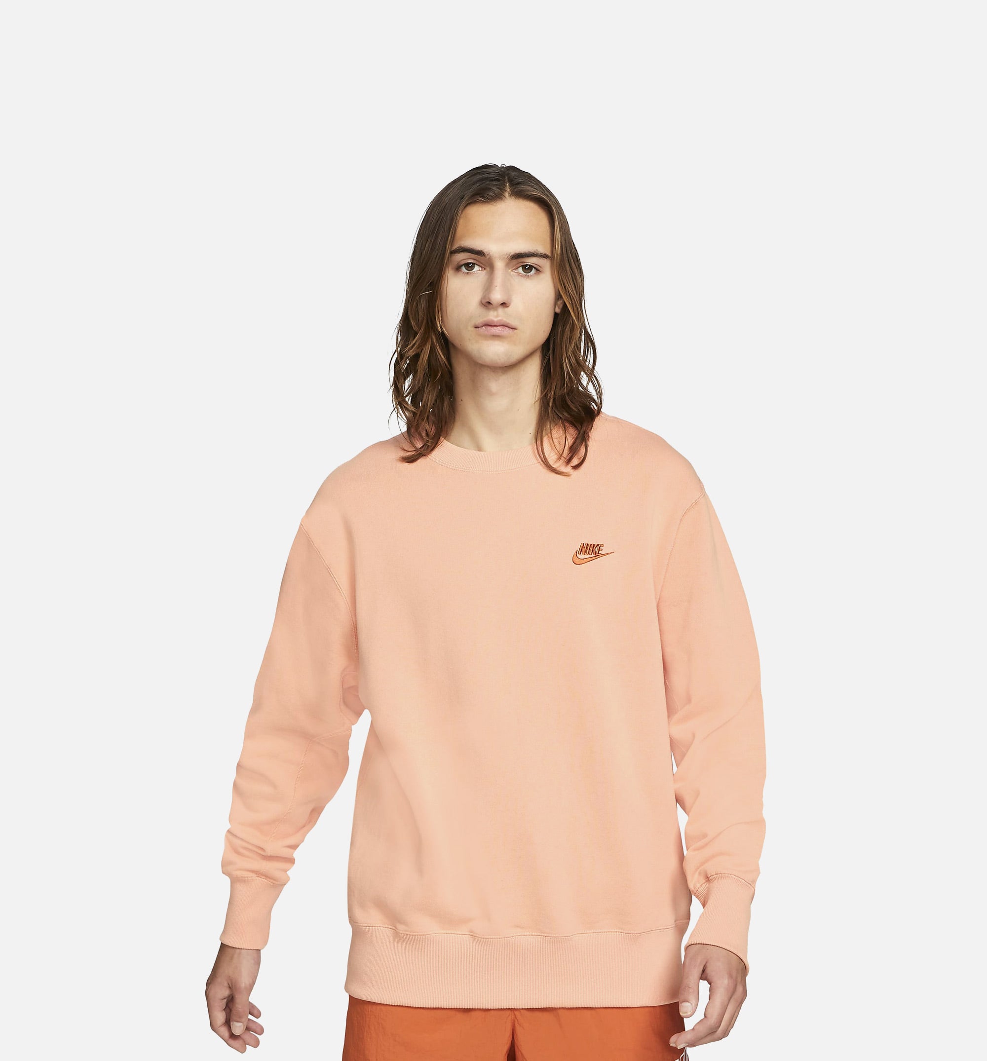 Sportswear Classic Fleece Mens Crew - Peach、mySite、dreamappss