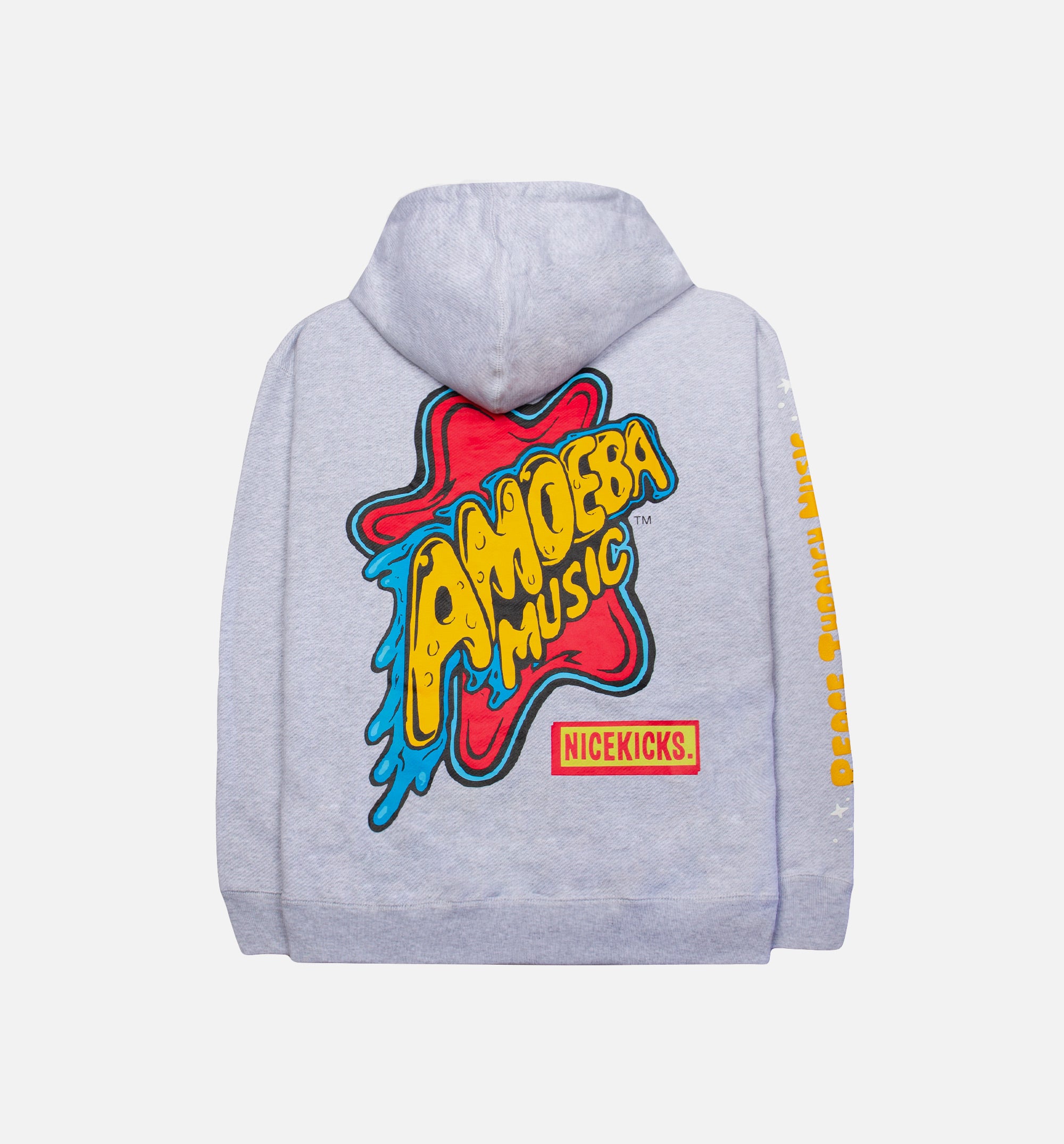 Nice Kicks X Amoeba Logo Hoodie - Grey、mySite、dreamappss