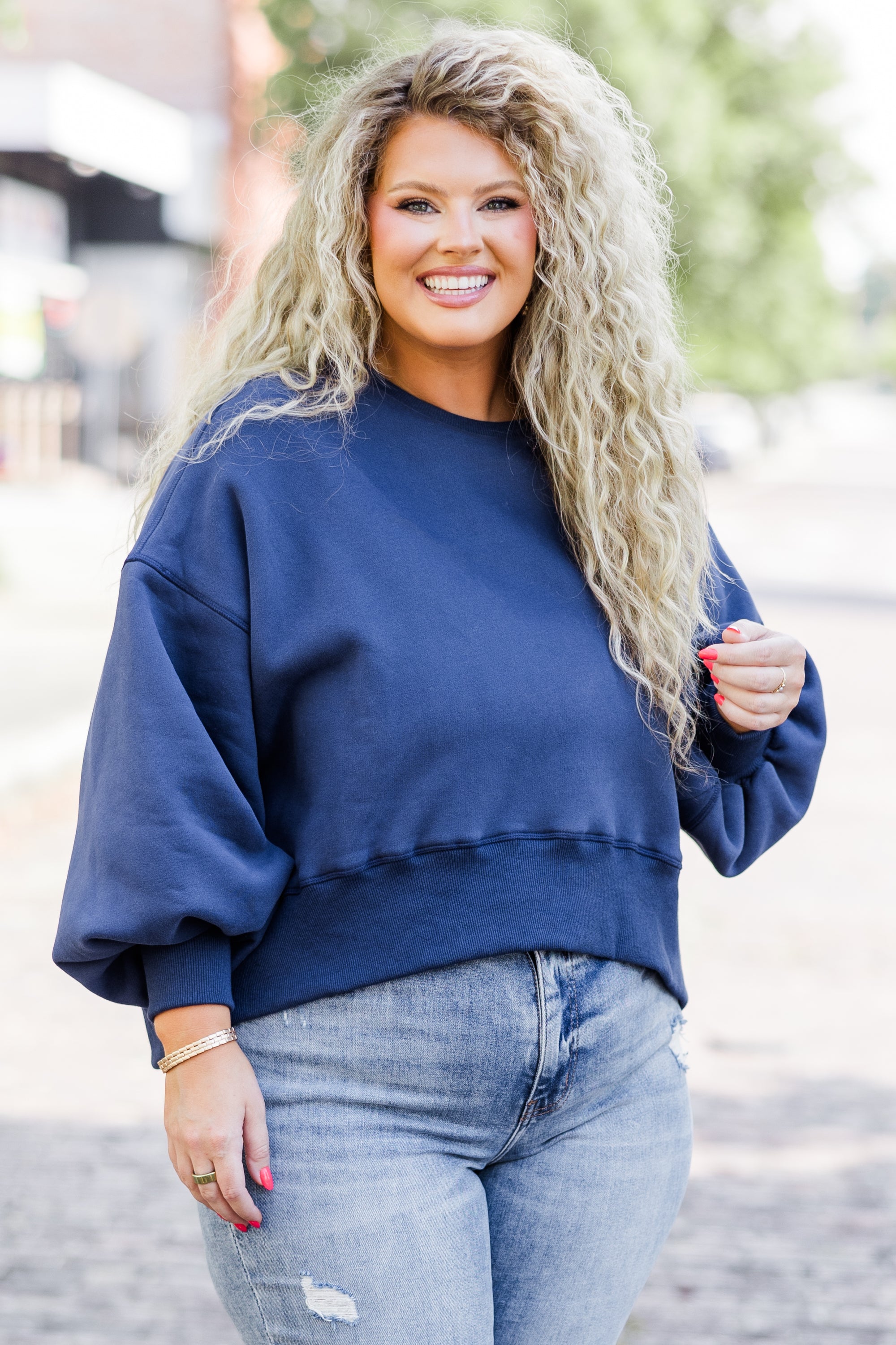  Freedom To Feel Pullover, Navy、mySite、justintrudeaud