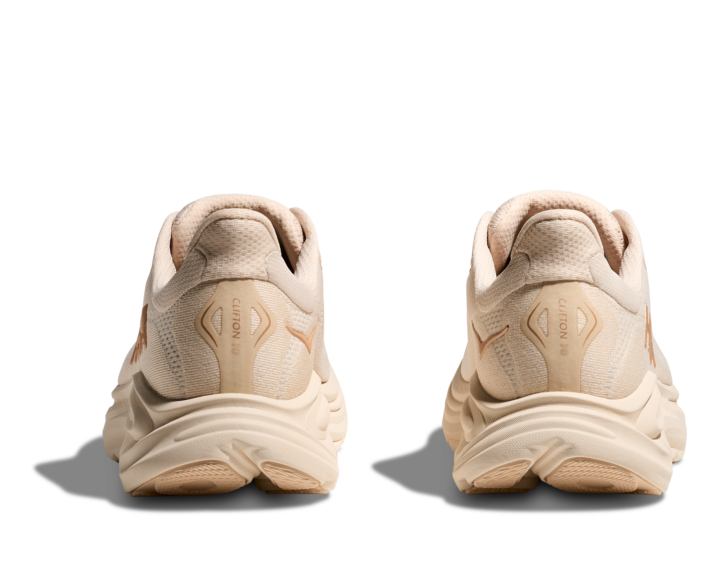  HOKA Women's Clifton 10 Cushioned Running Shoe - Vanilla/Birch、mySite、preschool7hills