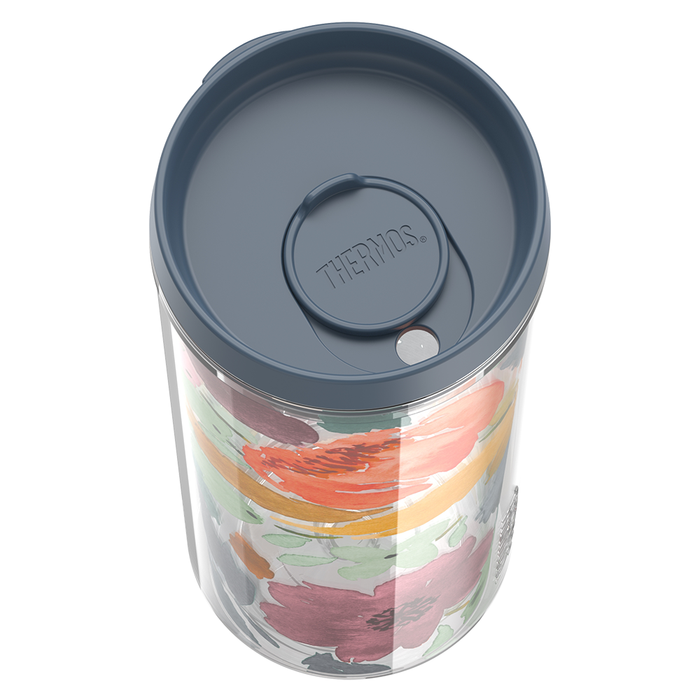 24oz DOUBLE WALL TUMBLER WATERCOLOR FLORAL、mySite、noshort