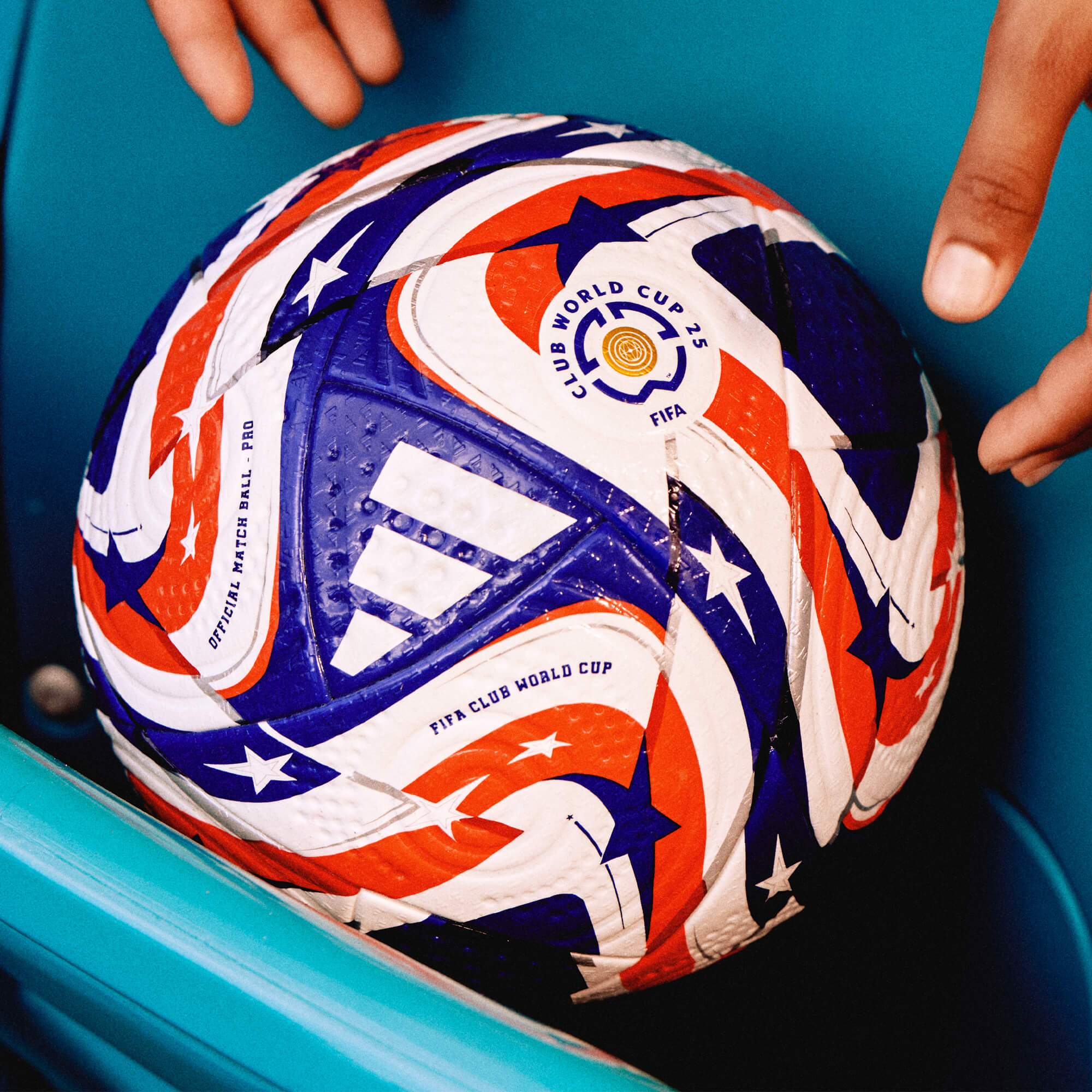adidas FIFA Club World Cup 2025/26 Official Match Ball White/Blue/Red、mySite、bottomscart