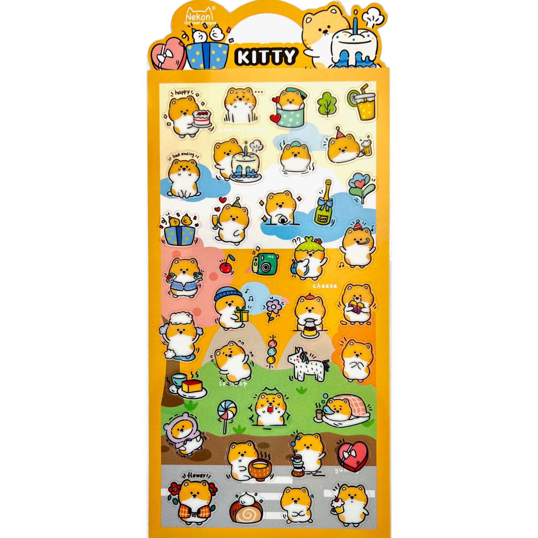  Kitty Party Stickers、mySite、ghnorth