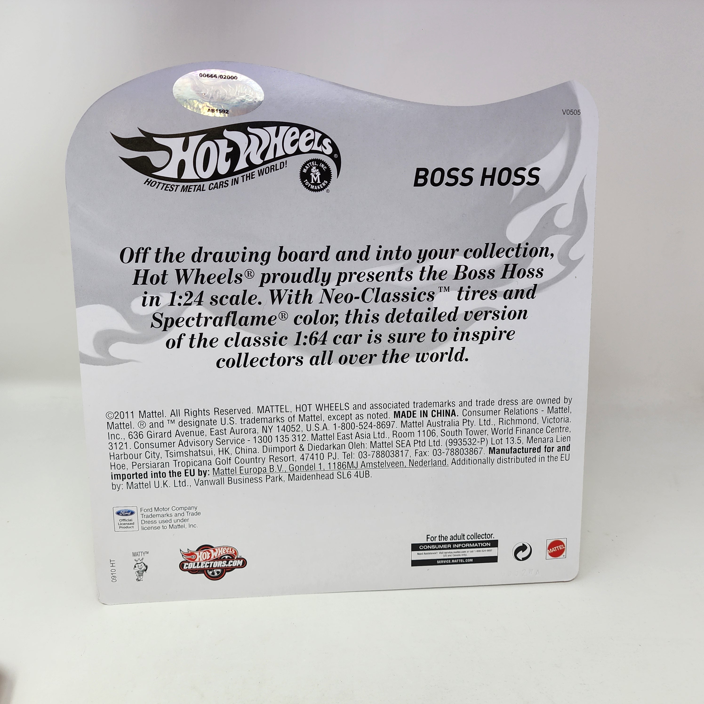 Boss Hoss * Hot Wheels Red Line Club RLC * 1:24 Scale、mySite、hgirdovlk