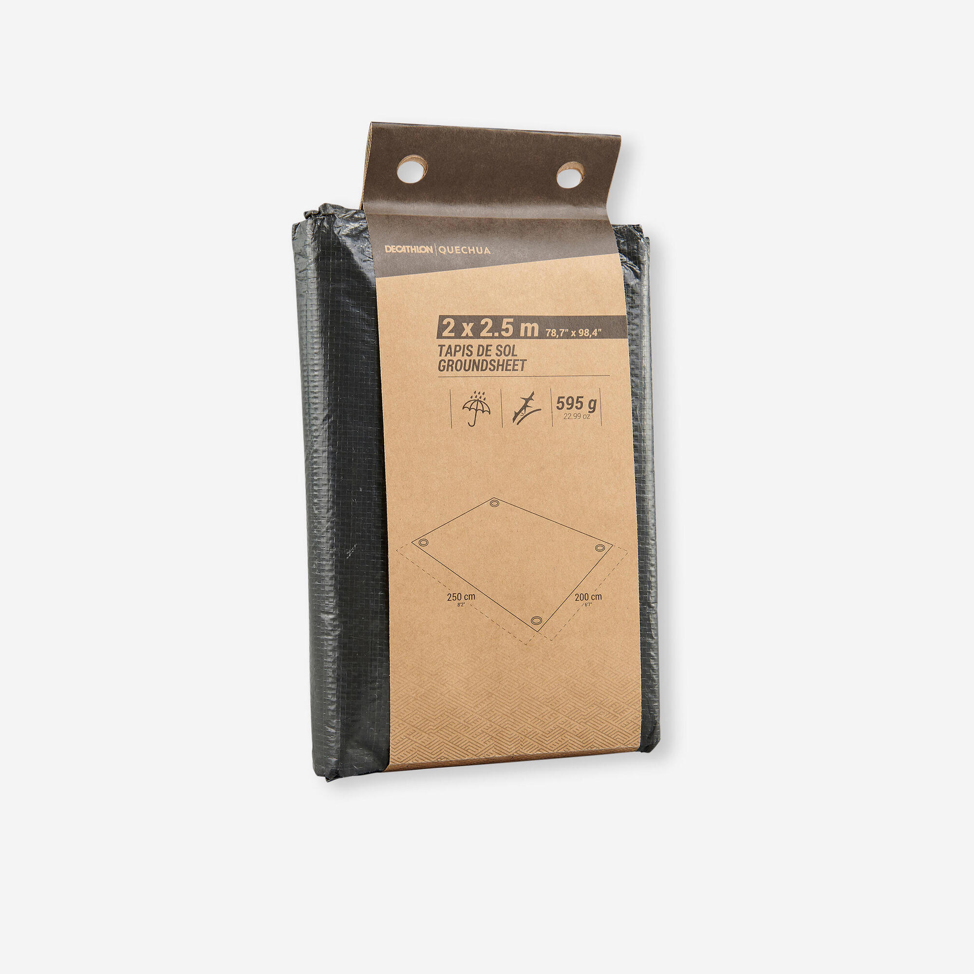 Quechua 78 x 98 Waterproof Groundsheet