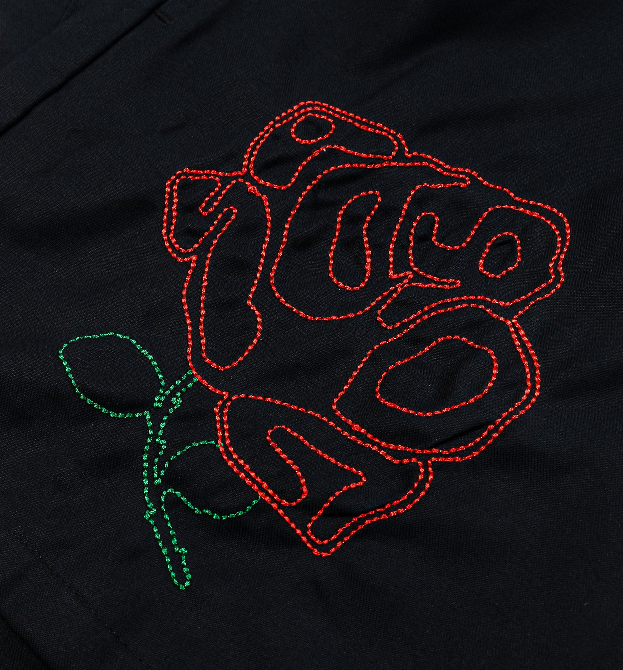 Roses Woven Womens Short - Red/Black、mySite、dreamappss