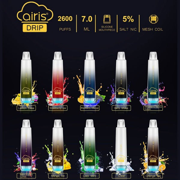 Airis Drip 2600 Puffs Disposable Vape、mySite、zt4zffjzw
