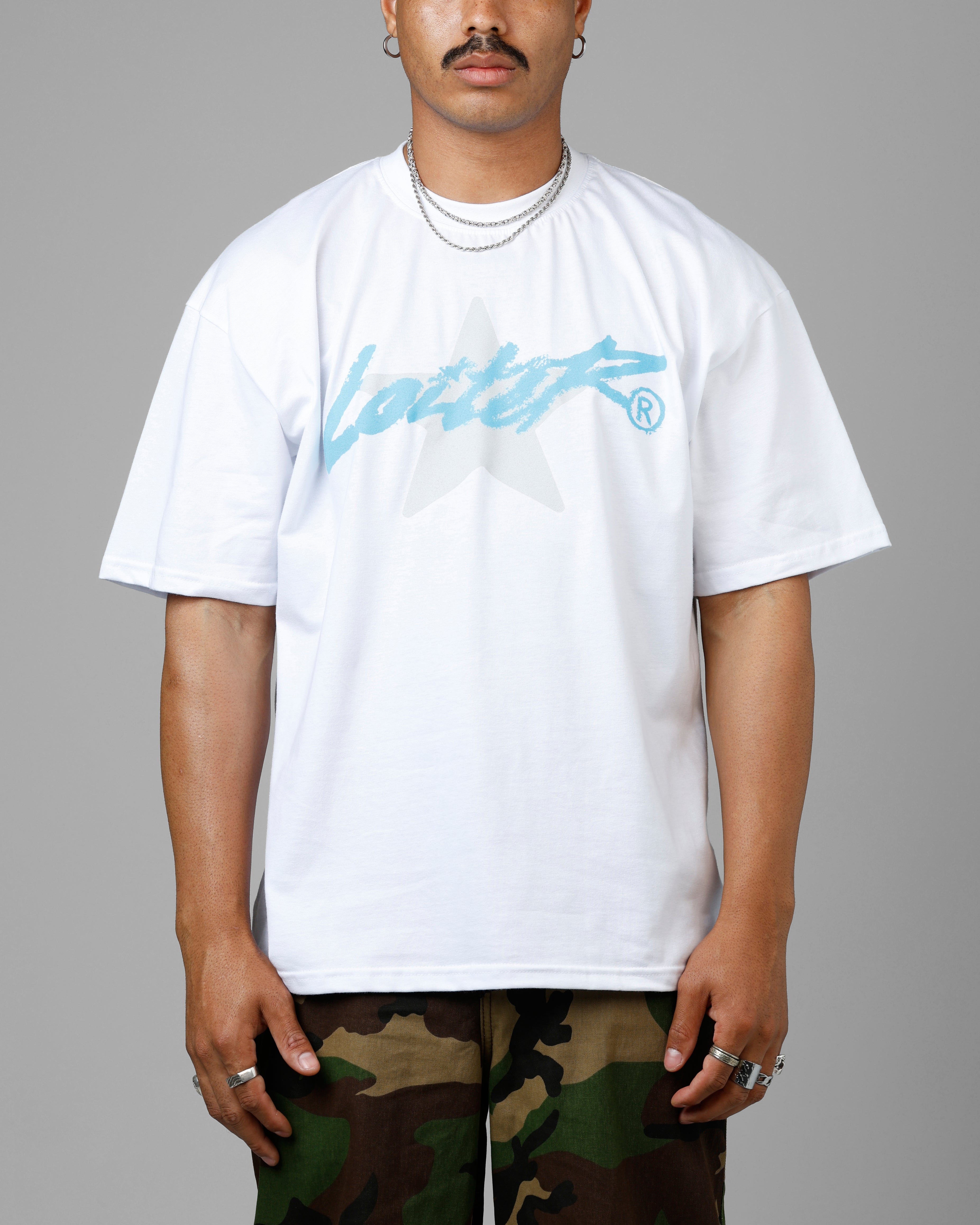 Loiter Universe T-Shirt White、mySite、zt4zffjzw