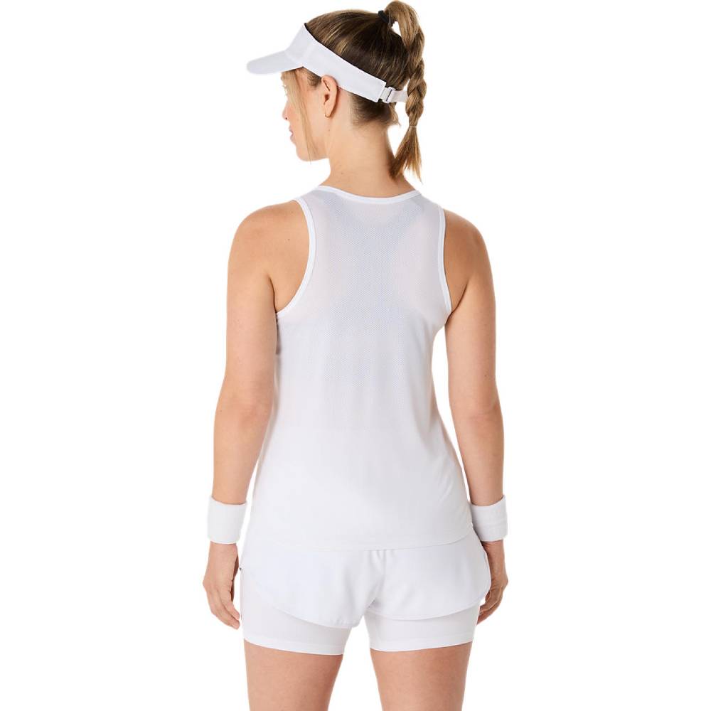 Asics Women's Match Actibreeze Tank Top (Brilliant White)