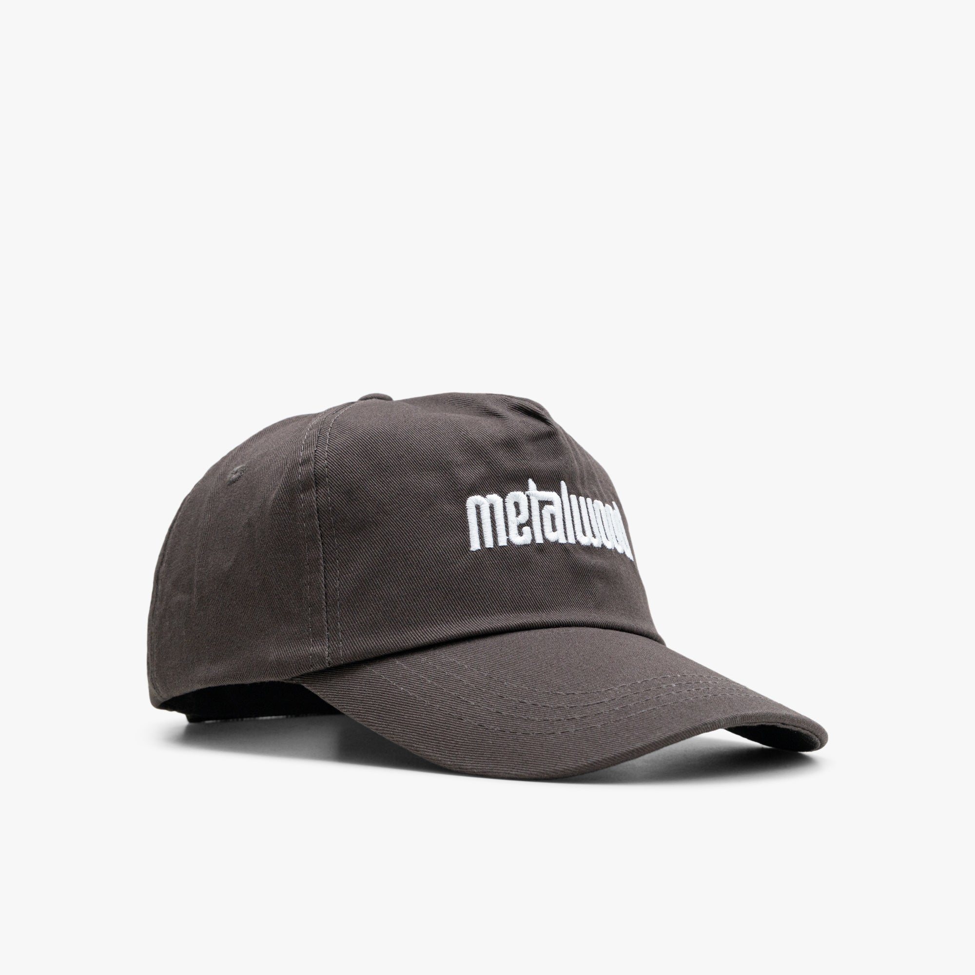  Metalwood Logo 5-Panel Hat Brown、mySite、merchandisen