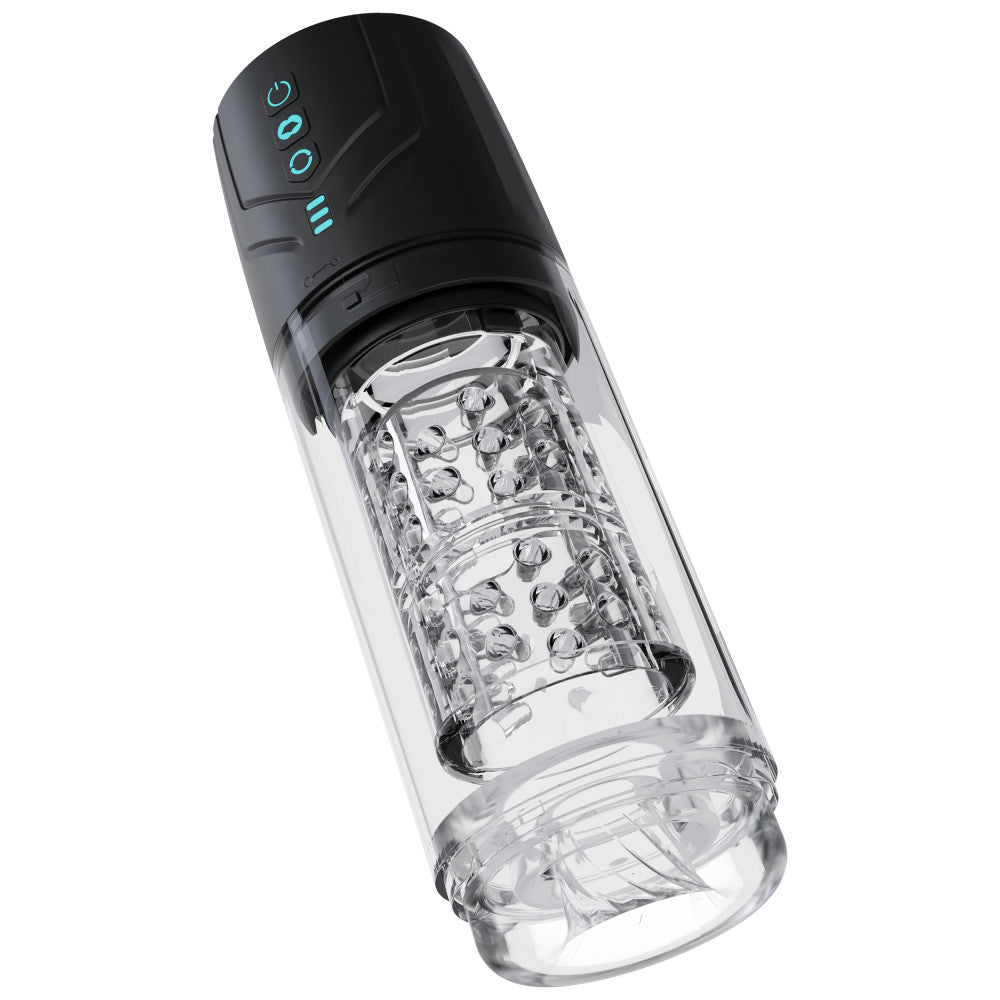 M For Men By Blush® | Whirlwind Pro – Rotating & Sucking Automatic Male Masturbator With Auto Suction Technology – Black、mySite、bottomscart