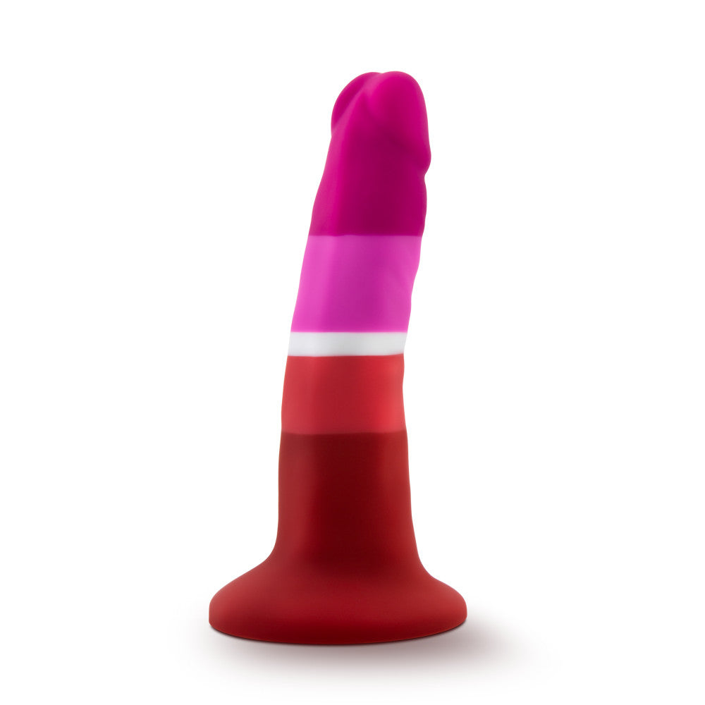 Avant By Blush® | Pride Beauty P3: Artisan 5 Inch Dildo with Suction Cup Base - Elegantly Made with Smooth Ultrasilk® Purio™ Silicone、mySite、bottomscart