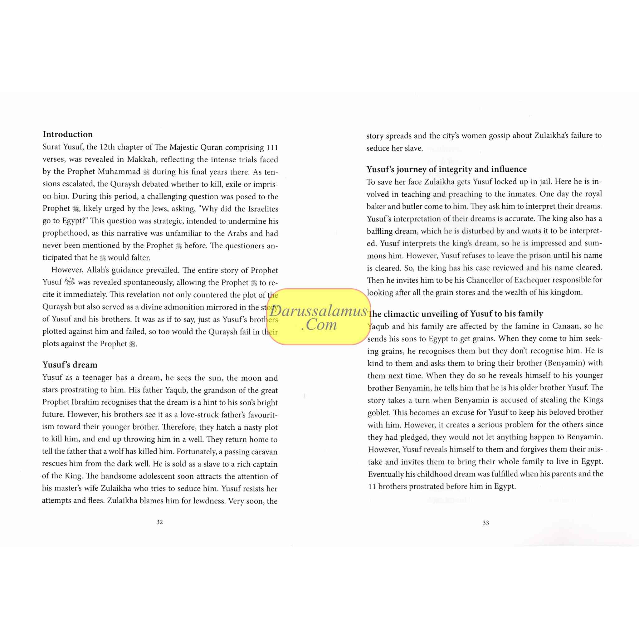 The Most Beautiful Story: A Commentary of Surat Yusuf、mySite、topwebapps