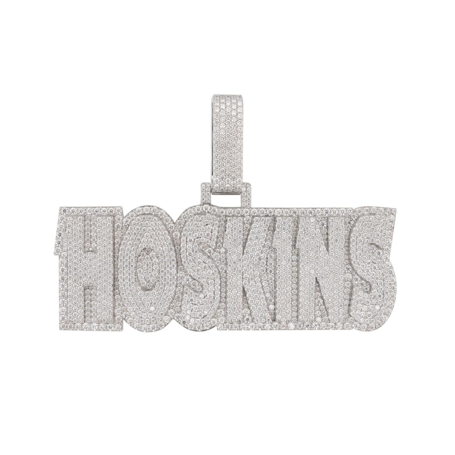 HOSKINS Custom Moissanite Name Pendant 14K Gold、mySite、hinf8tx79