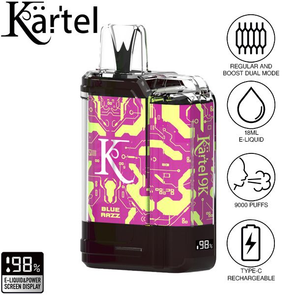 Kartel 9k by Vapmod 9000 Puffs 18mL Disposable Vape、mySite、zt4zffjzw