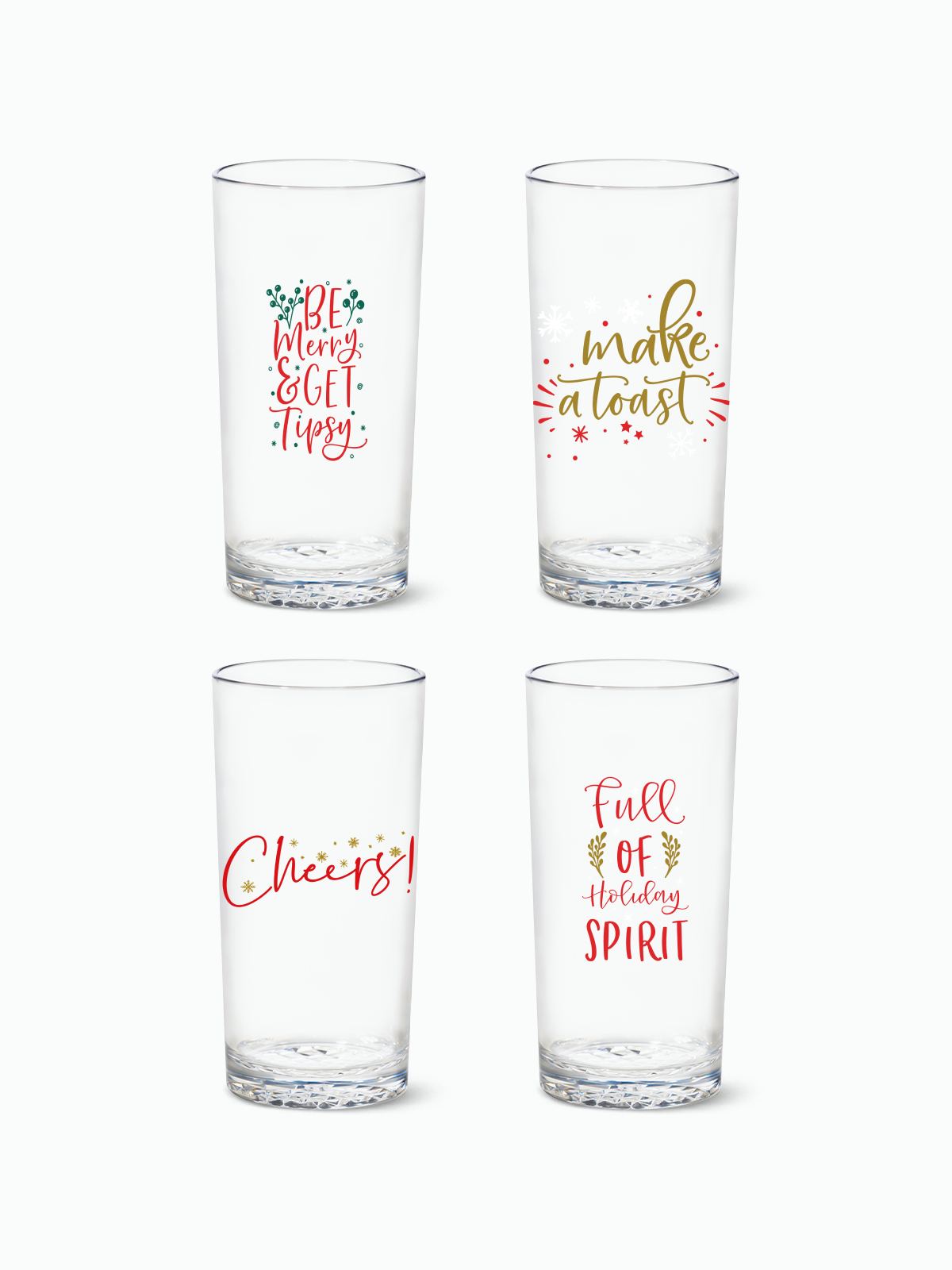 Holiday Spirit - RESERVE 14oz Highball Tritan Copolyester Glass、mySite、camillekostekn