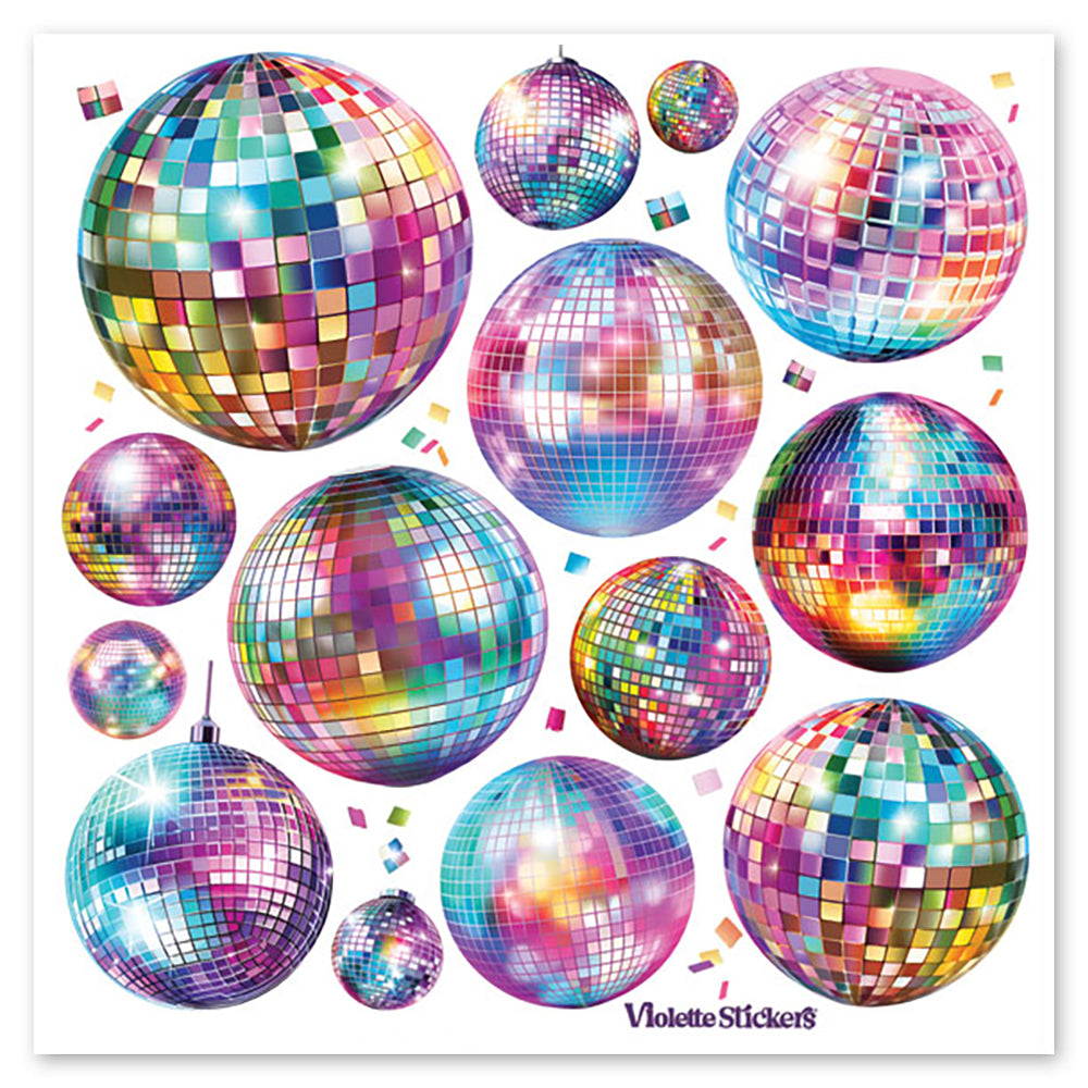  Crystal Disco Balls Stickers、mySite、ghnorth