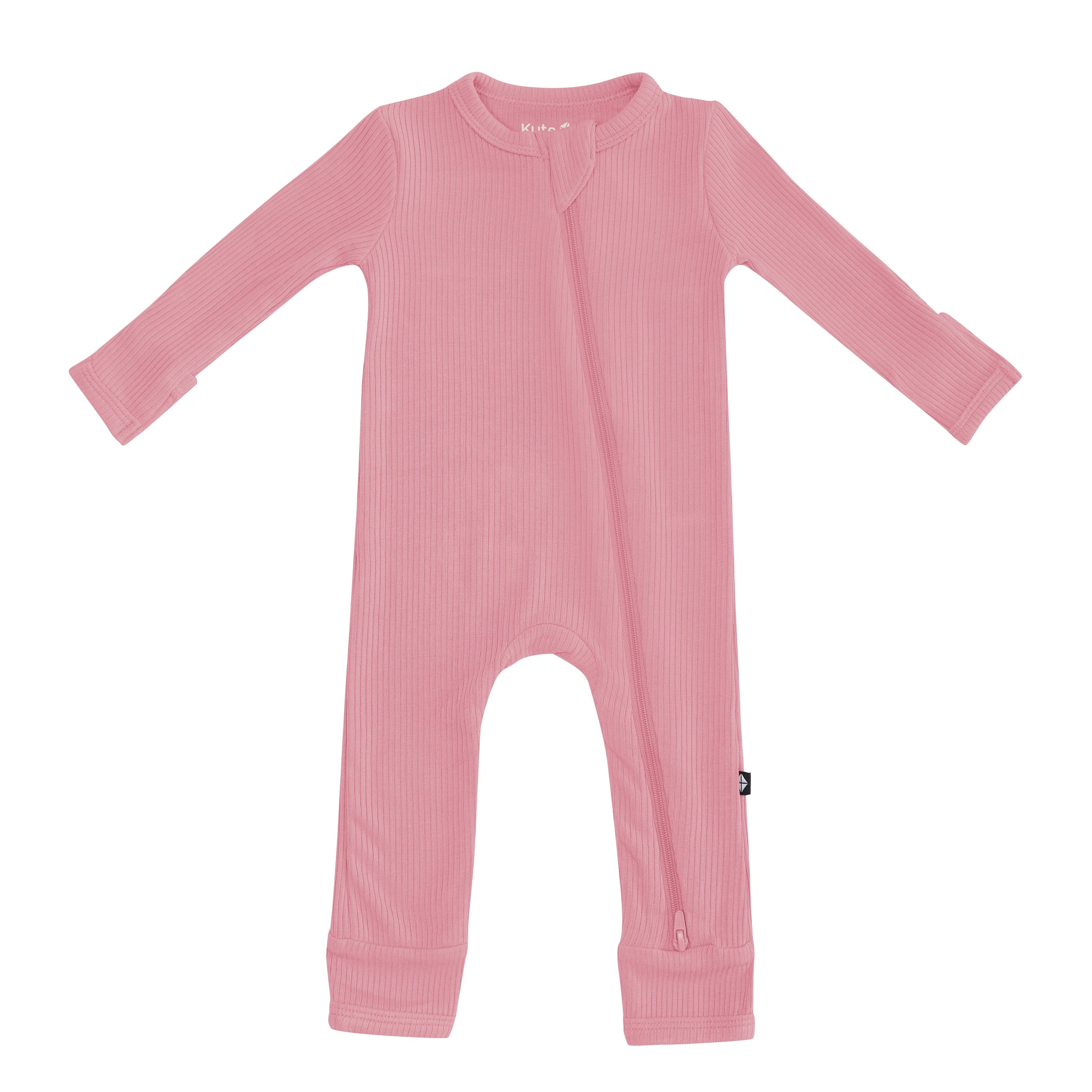  Ribbed Zipper Romper in Apple Blossom、mySite、layawaytickets