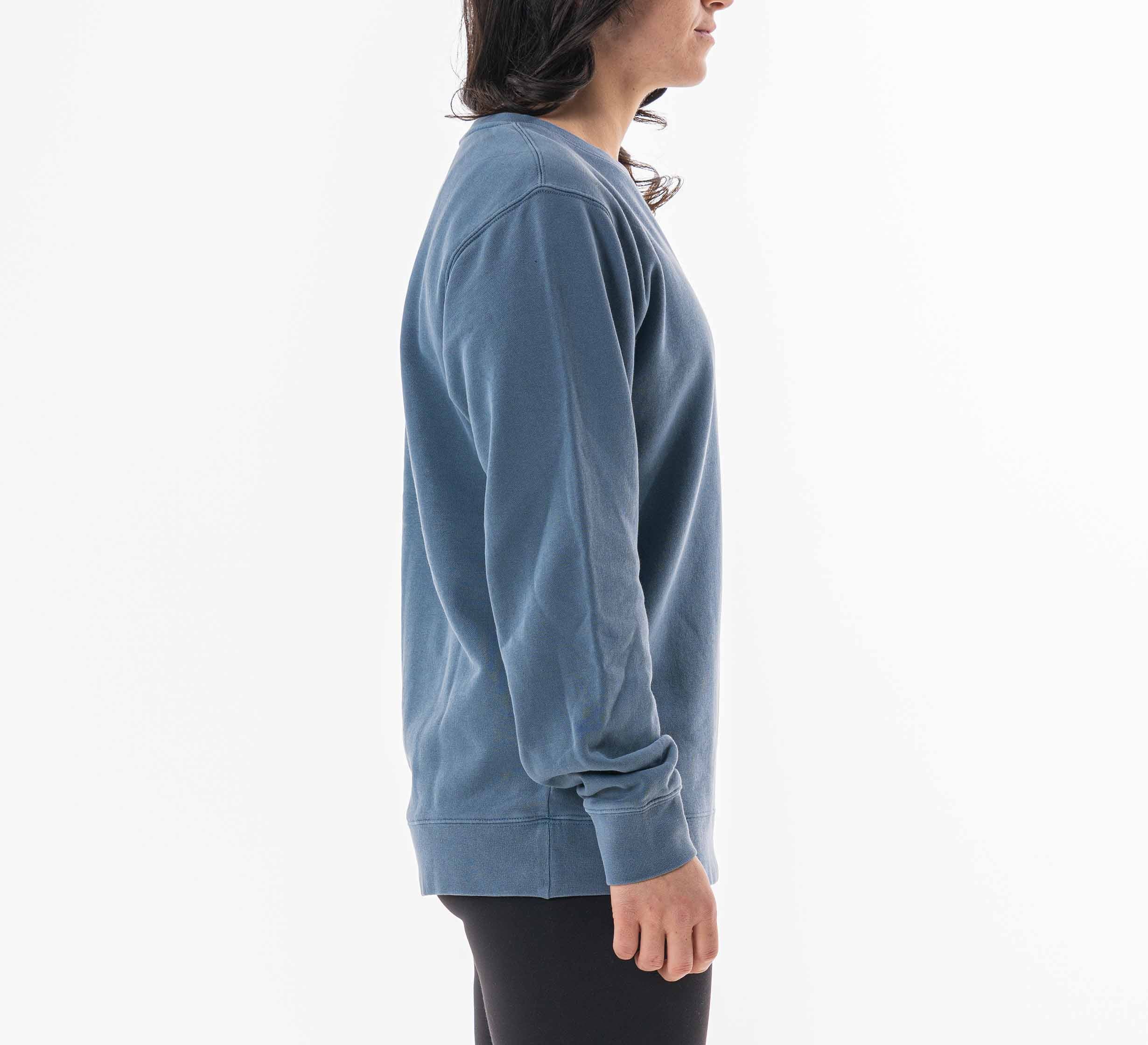 Womens Signature Crewneck Blue、mySite、gigharbornorthrealestate