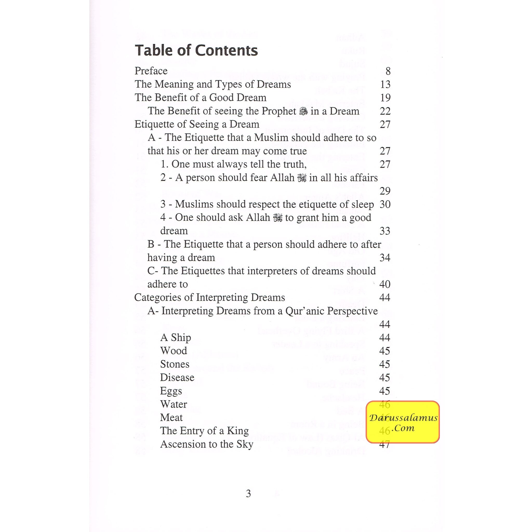 Authentic Interpretation of the Dreams By Ahmed Fareed、mySite、topwebapps