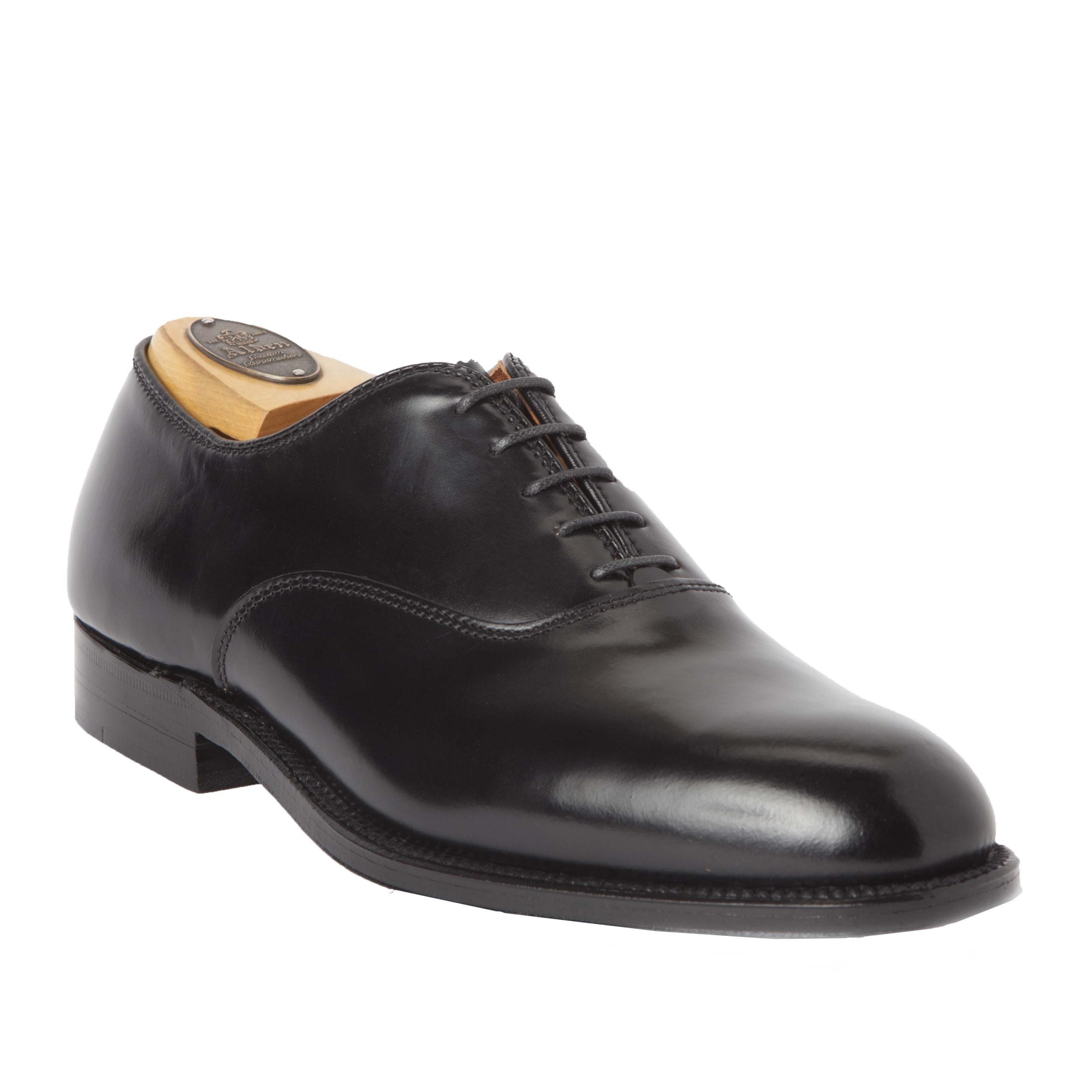  9341 - Plain Toe Bal in Black Shell Cordovan、mySite、preschool7hills