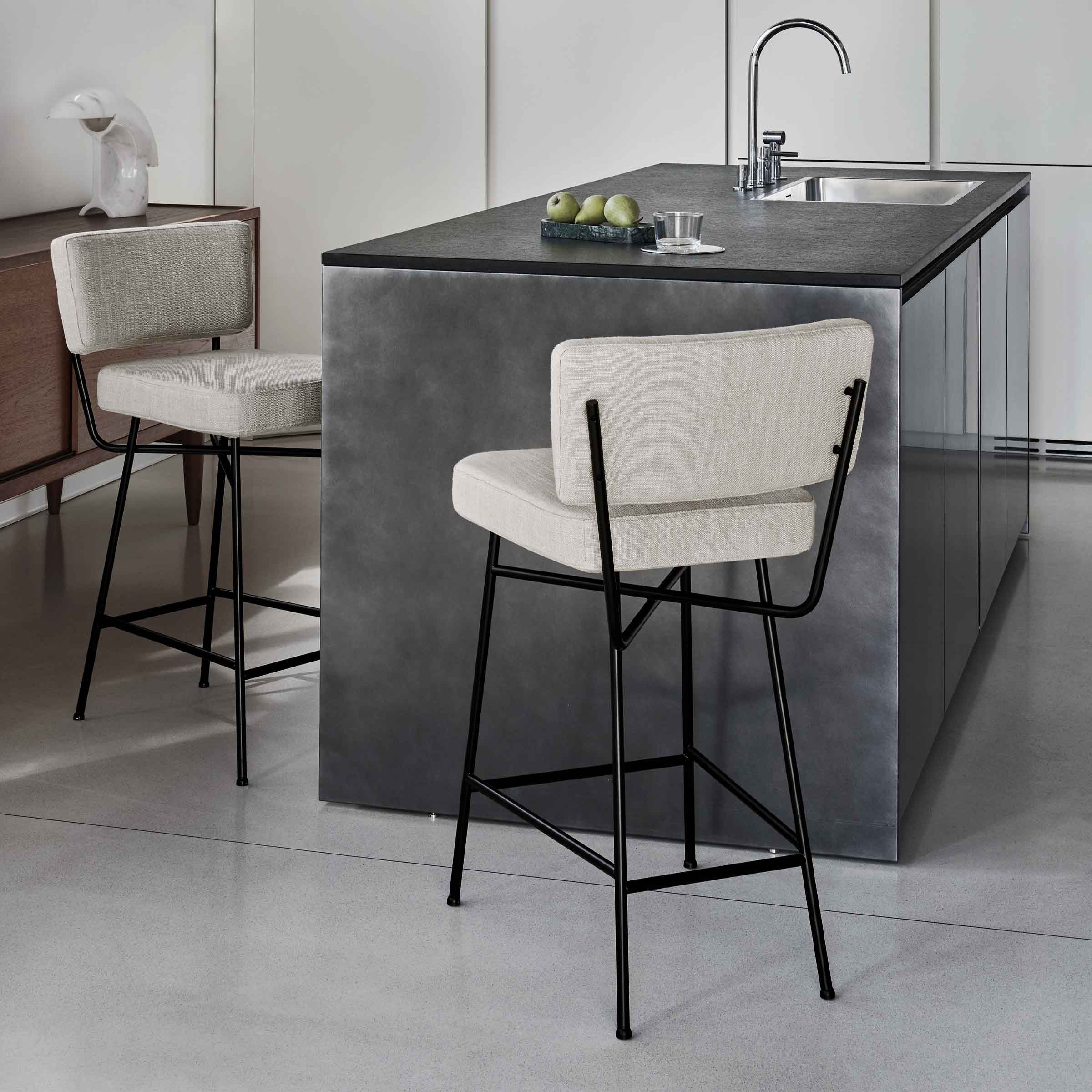 Counter Stool ORFEO by Alberto B. Belgiojoso for Arflex、mySite、neckold