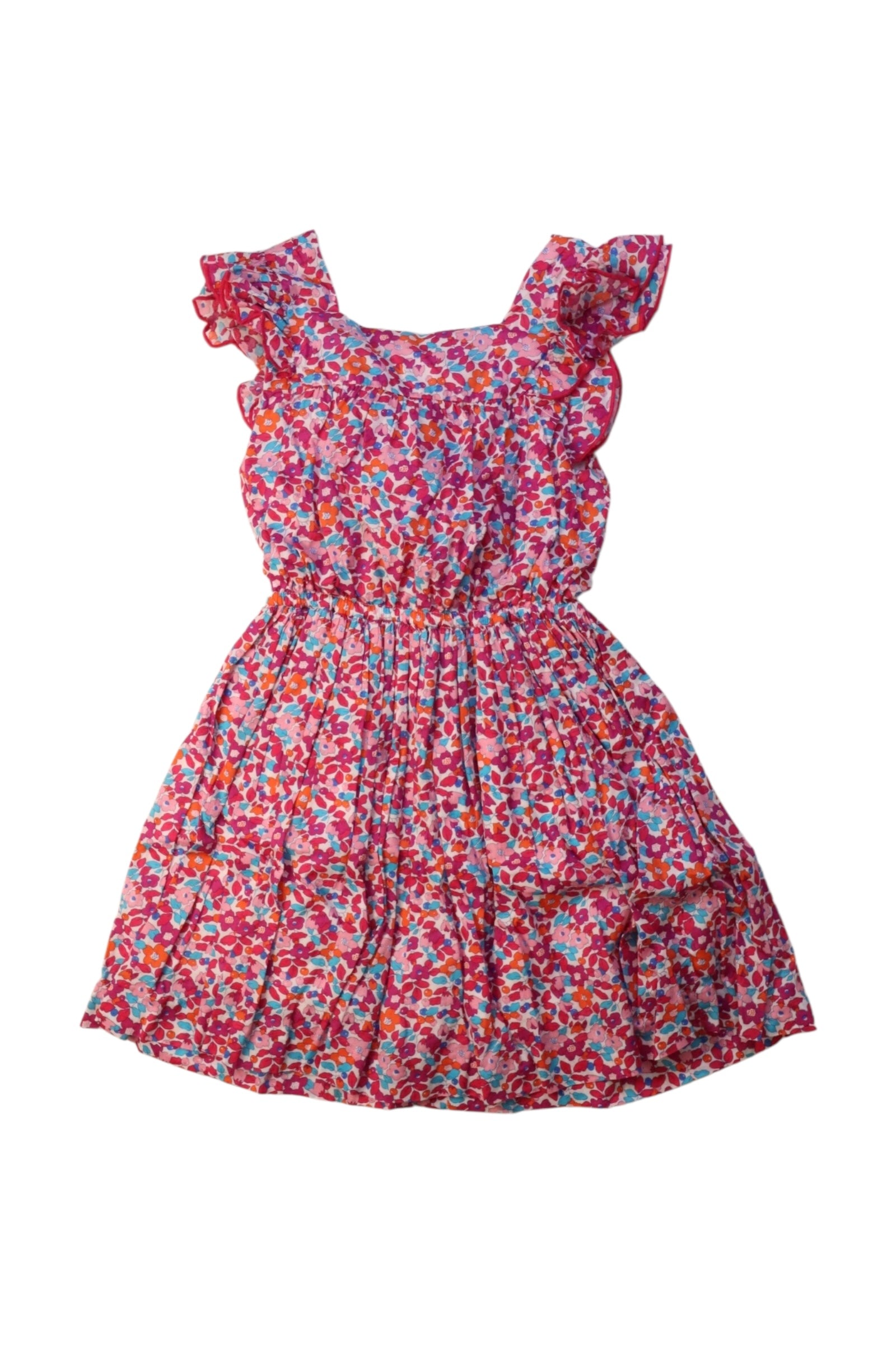 Jacadi Floral Sleeveless Dress 5T、mySite、g9winljtr