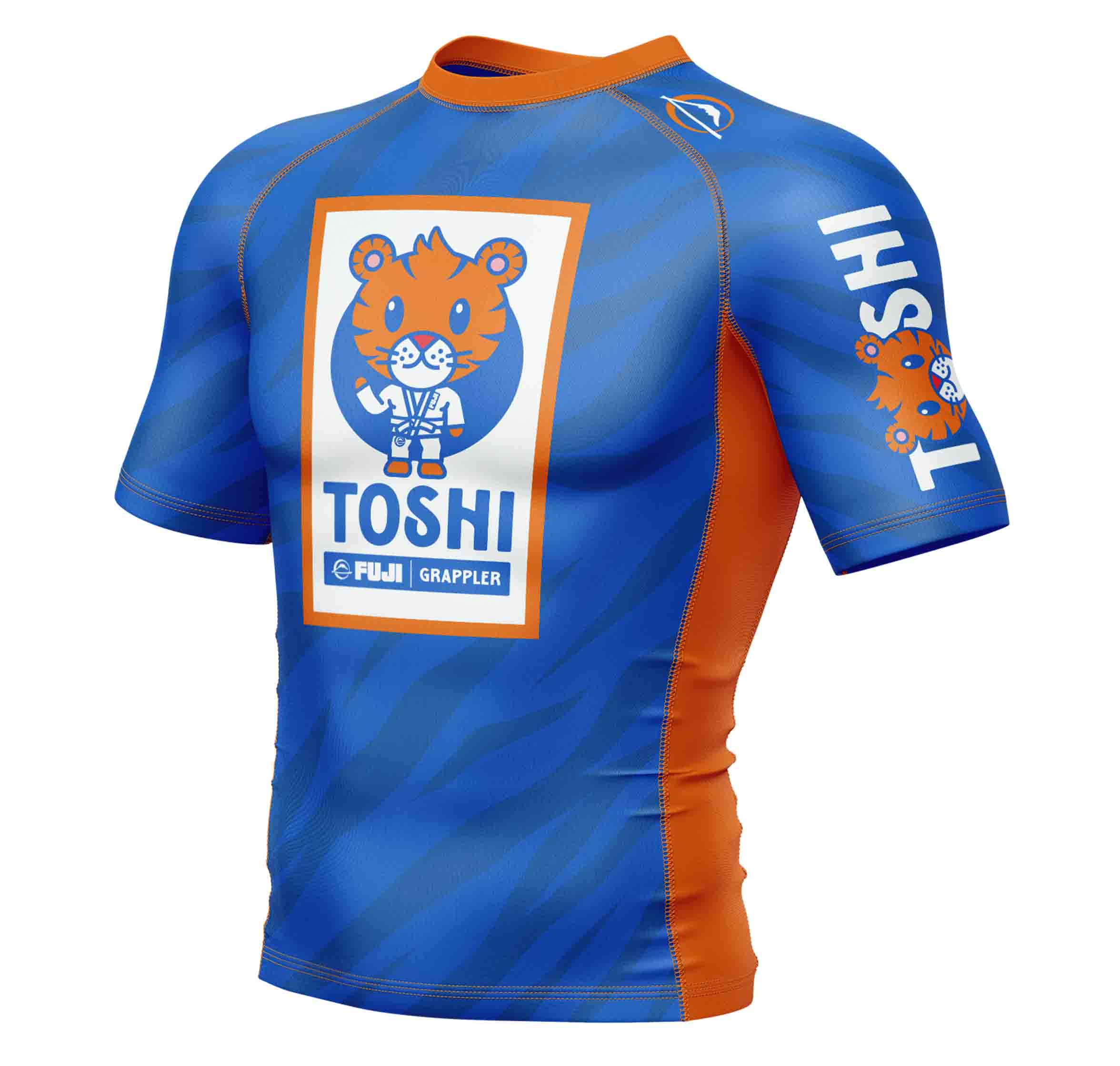 Kids Toshi Rashguard Blue/Orange、mySite、gigharbornorthrealestate