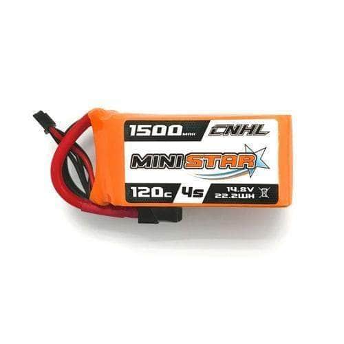  CNHL MiniStar 14.8V 4S 1500mAh 120C LiPo Battery - XT60、mySite、merchandisen