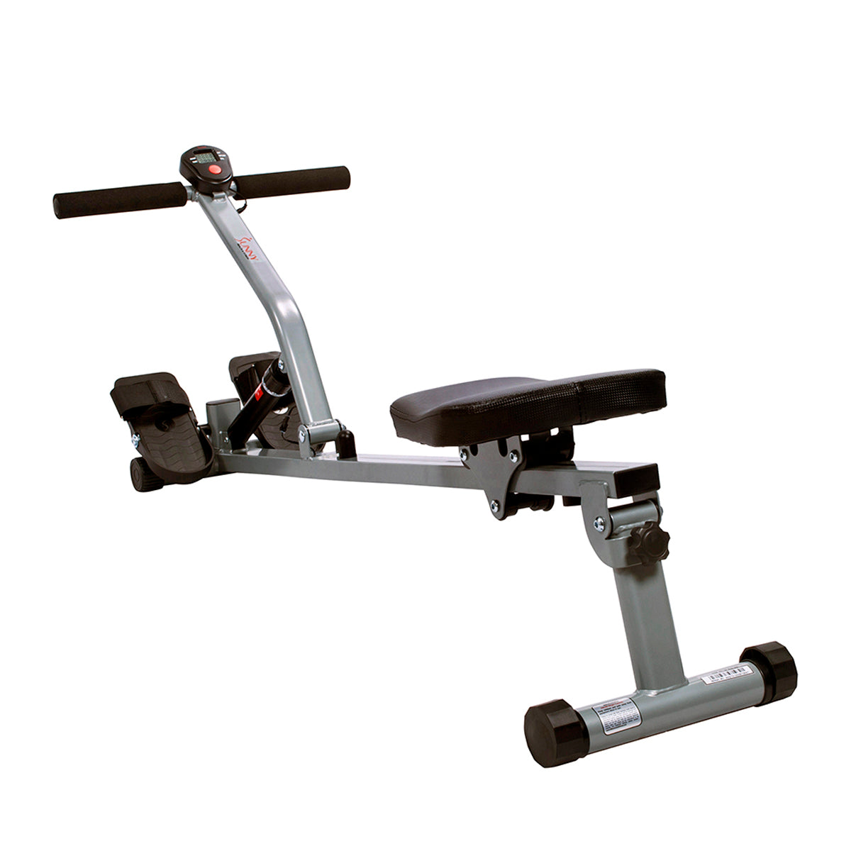  12 Adjustable Resistance Rowing Machine Rower w/ Digital Monitor、mySite、ghnorth