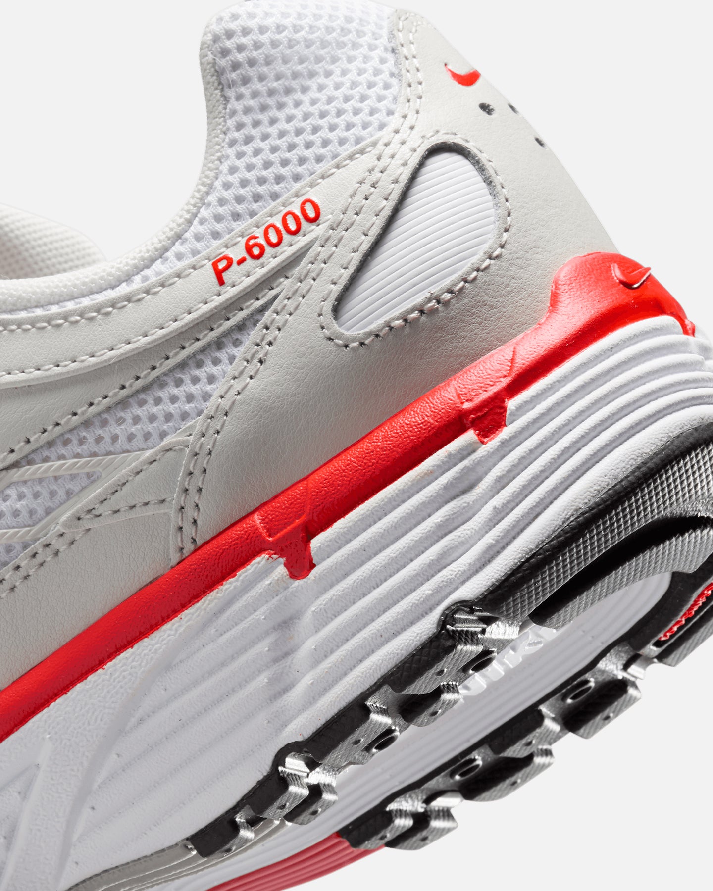 Nike Women's P-6000 White/Picante Red、mySite、zt4zffjzw