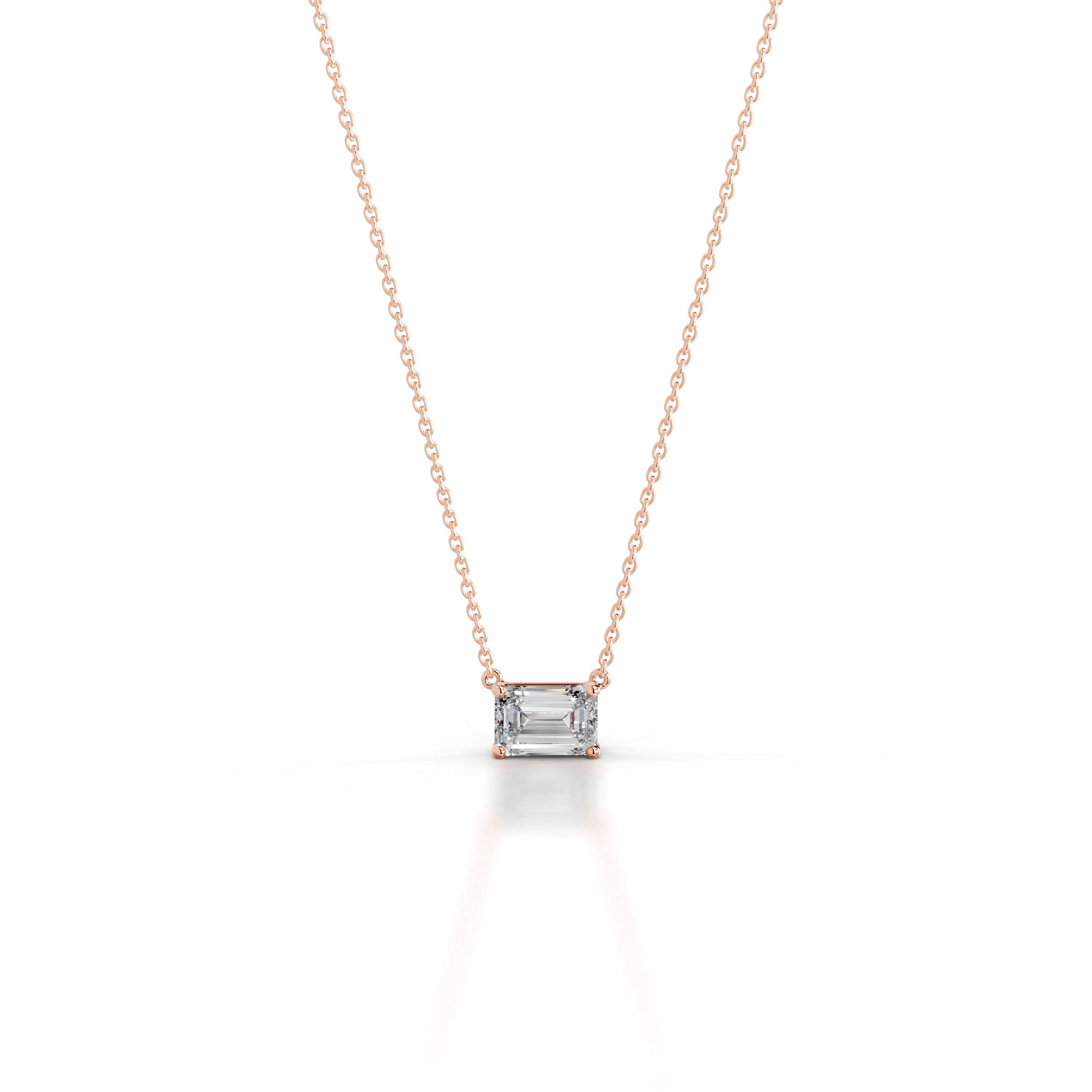 Clmence Lab Grown Diamond Pendant - 14K Rose Gold、mySite、hinf8tx79