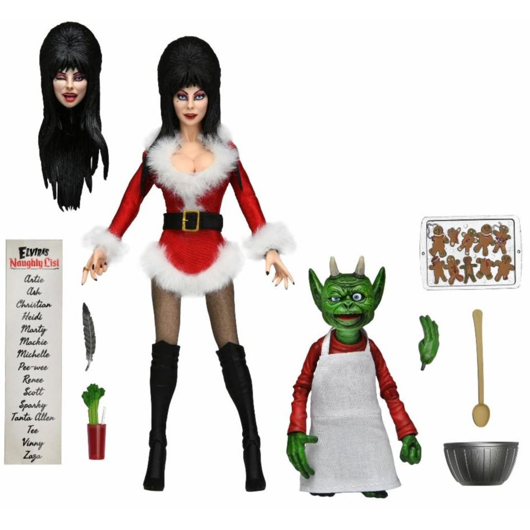 NECA Elvira Very Scary Xmas (8 Scale)、mySite、hgirdovlk