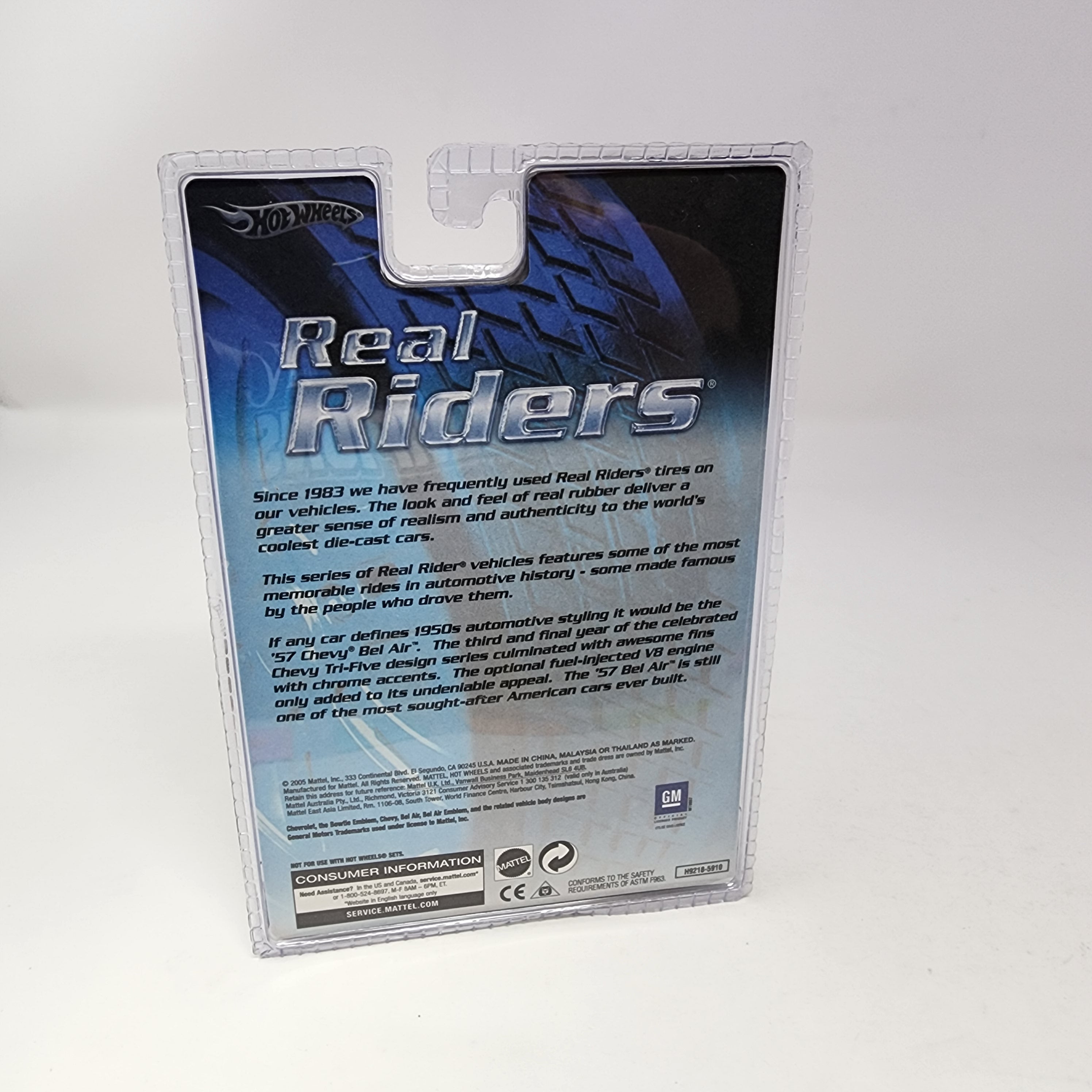 '57 Chevy Bel Air * Blue * Hot Wheels Real Riders Series、mySite、hgirdovlk