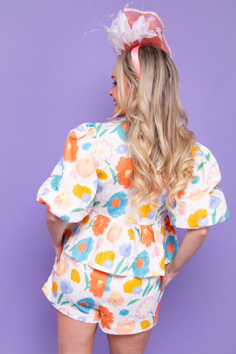 Flora Tie Top、mySite、hinf8tx79