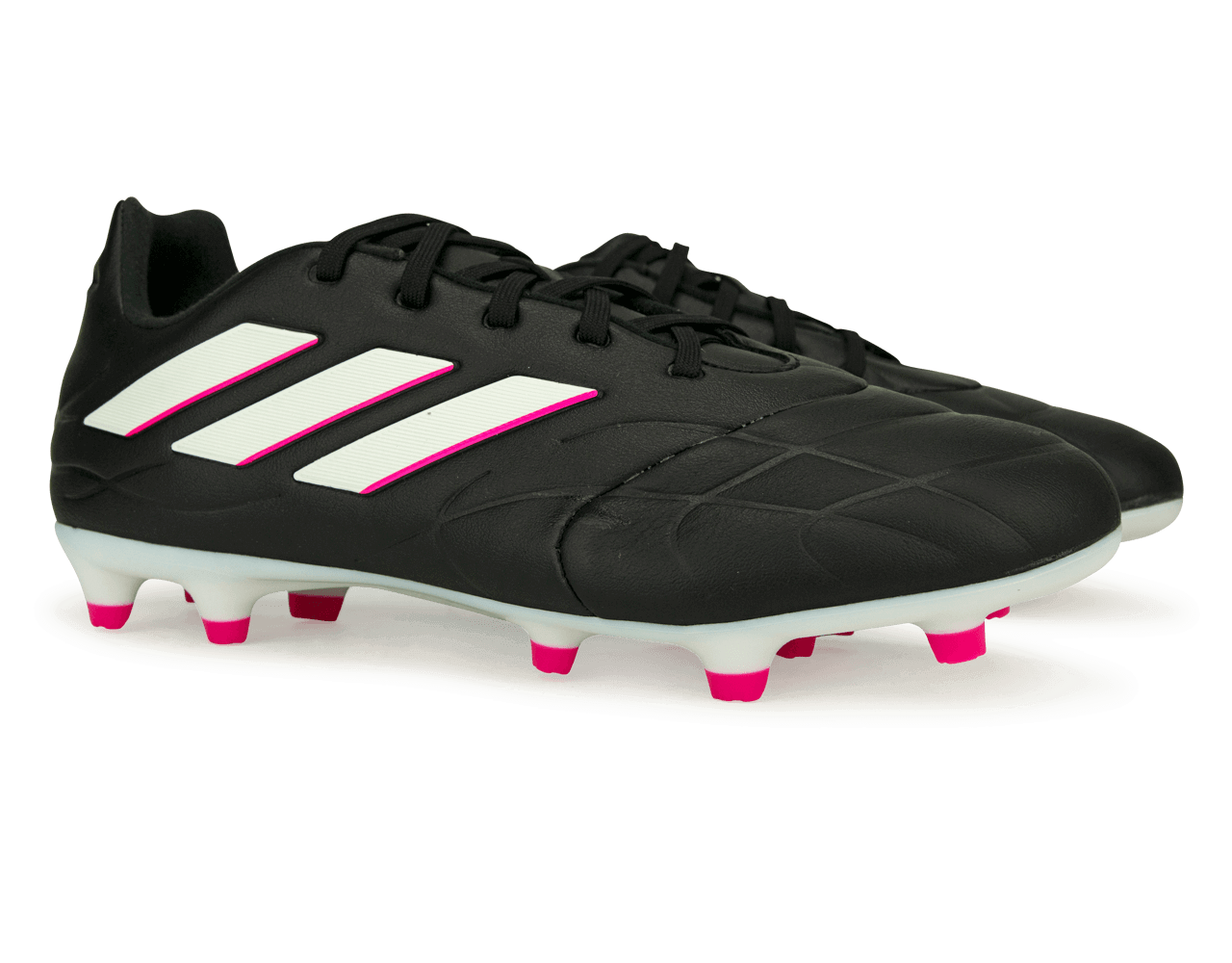 adidas Men's Copa Pure.3 FG Black/Pink、mySite、noshort