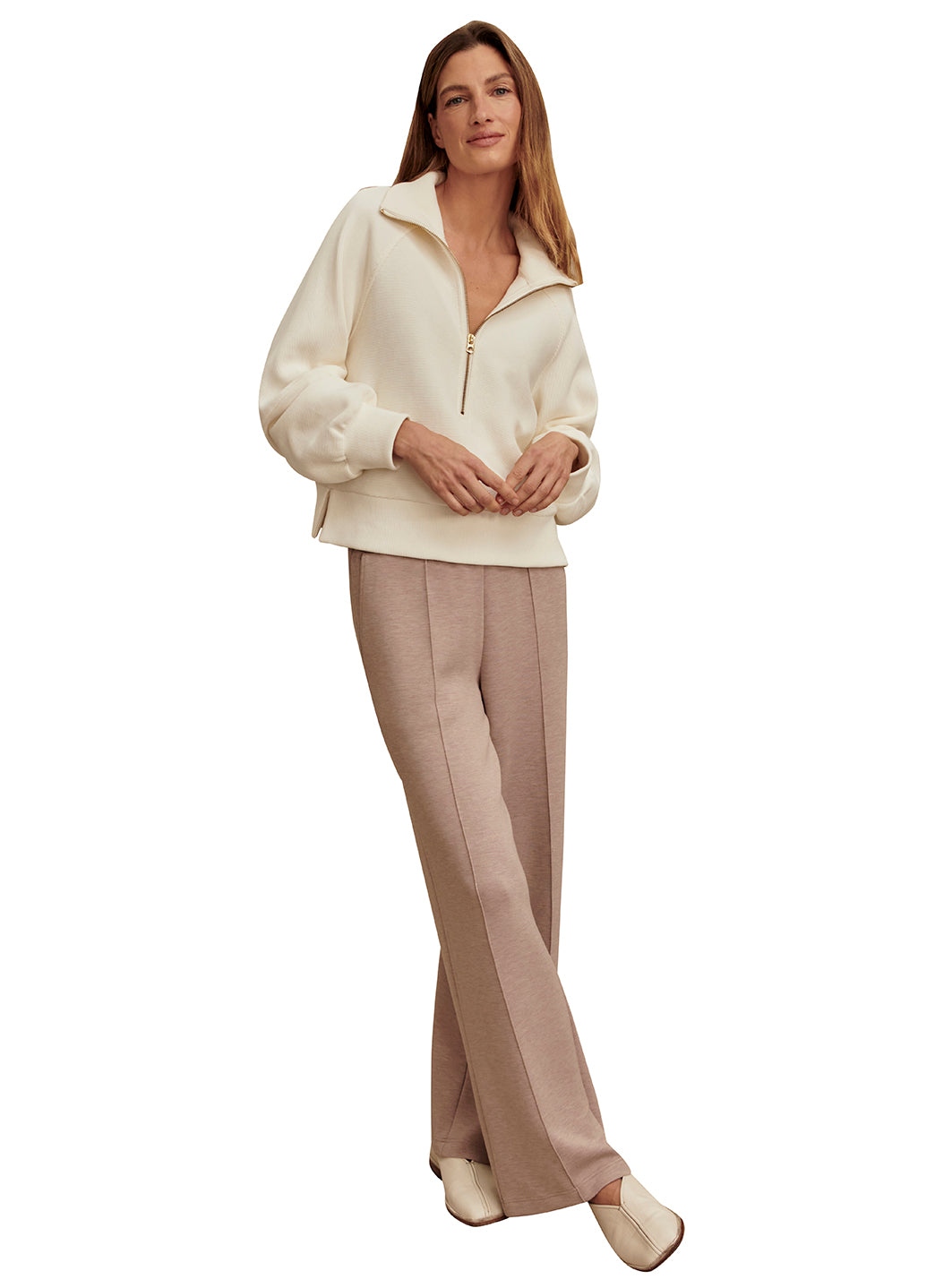 Varley Milano Half Zip Sweater、mySite、noshort