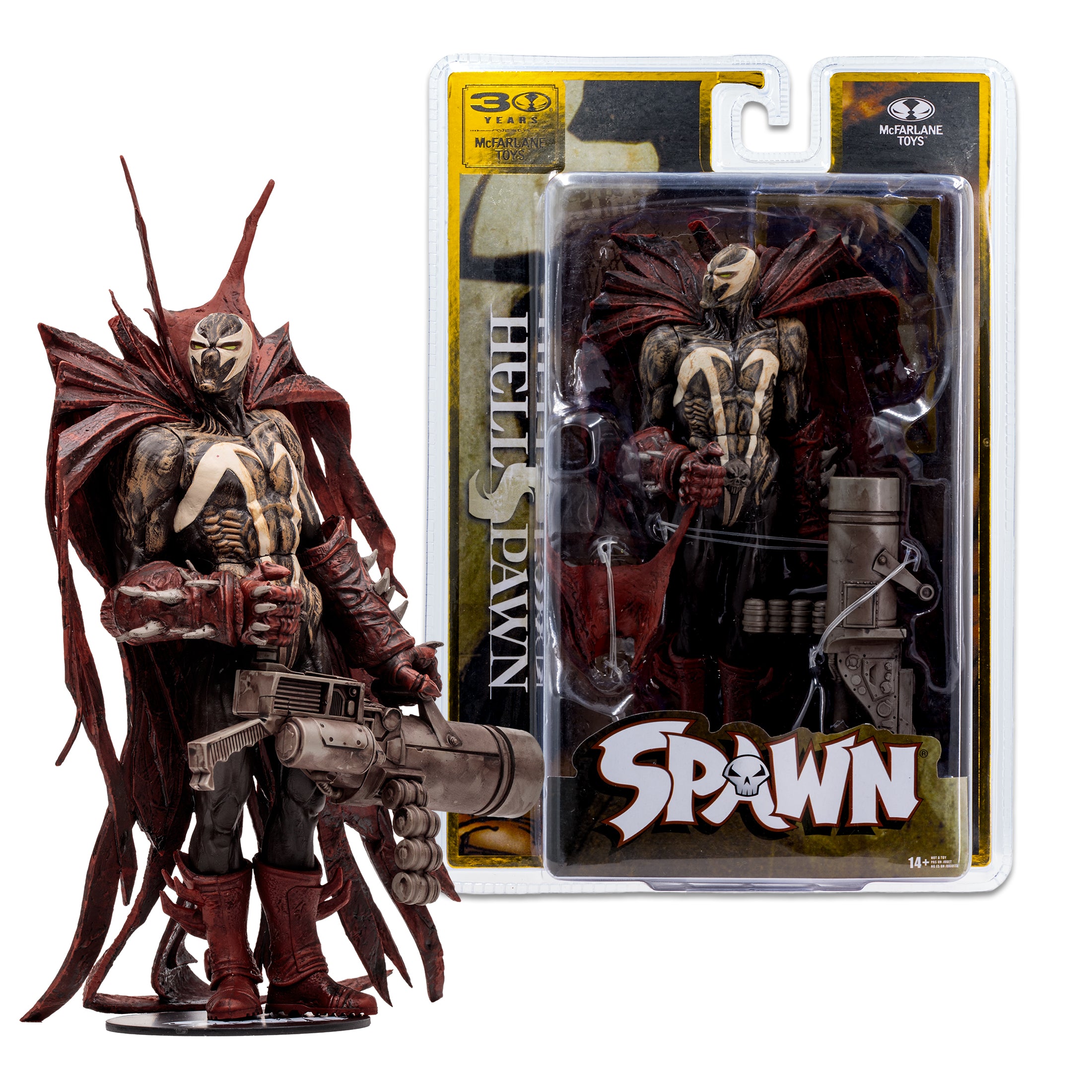 McFarlane Toys 30th Anniversary Digitally Remastered Hellspawn、mySite、hgirdovlk