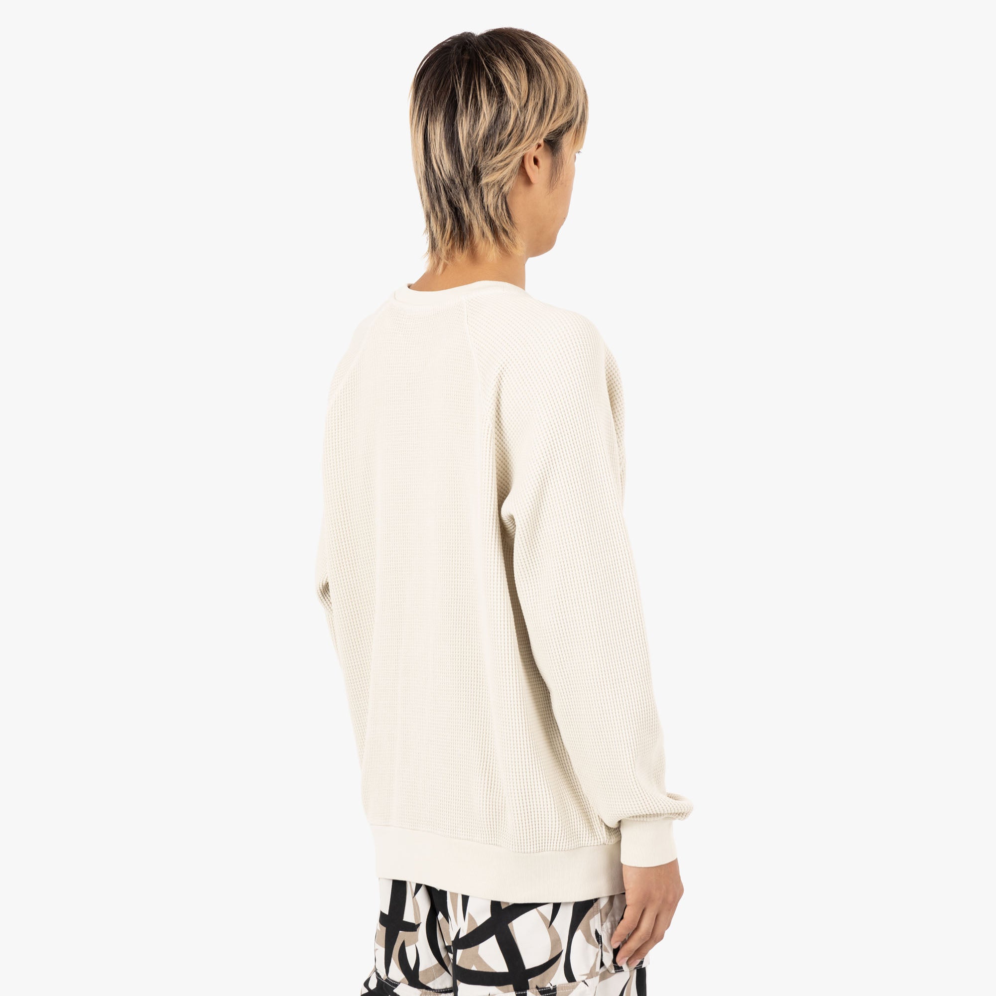  Gramicci Waffle Crew / Pigment Sand、mySite、merchandisen