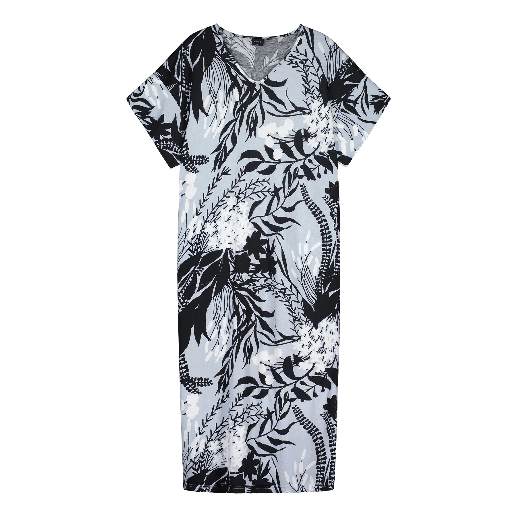  Nanso Puutarha SS VNeck Caftan、mySite、justintrudeaud