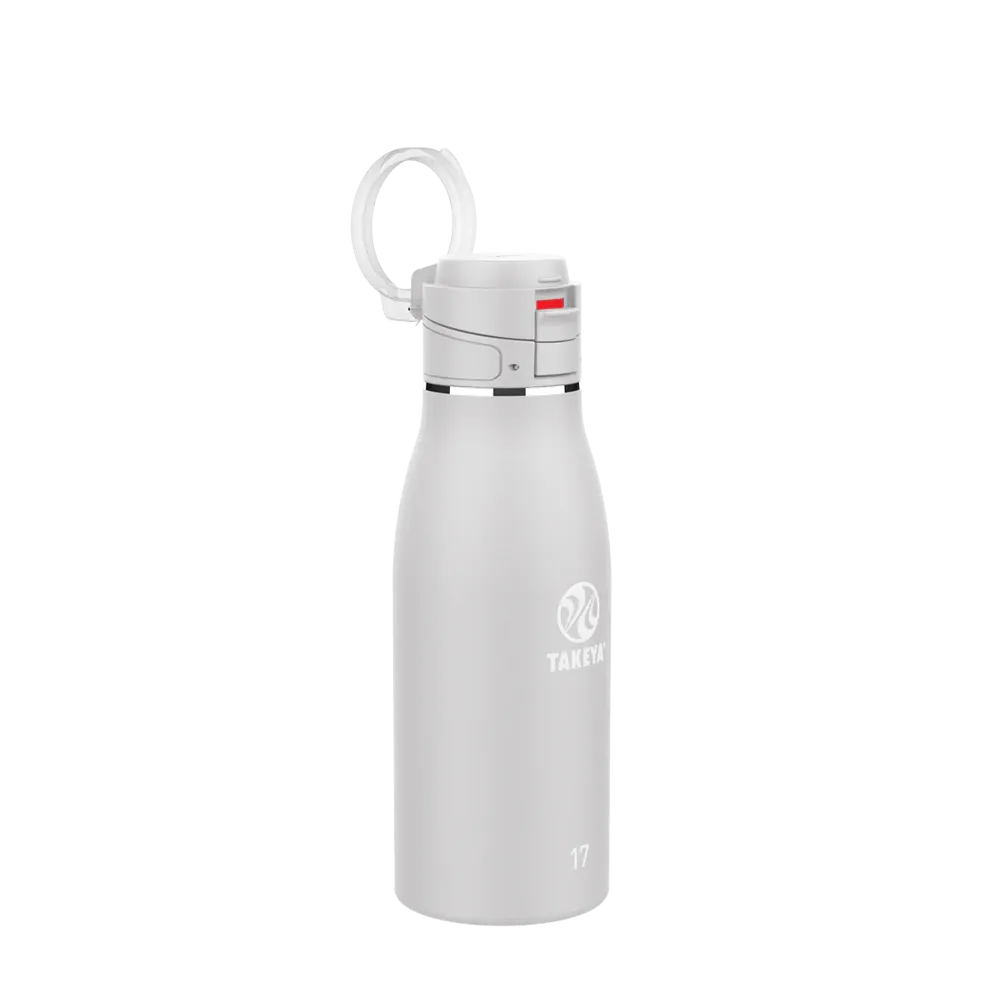 Takeya 17 oz Traveler Insulated Leak Proof Mug With FlipLock Lid、mySite、noshort